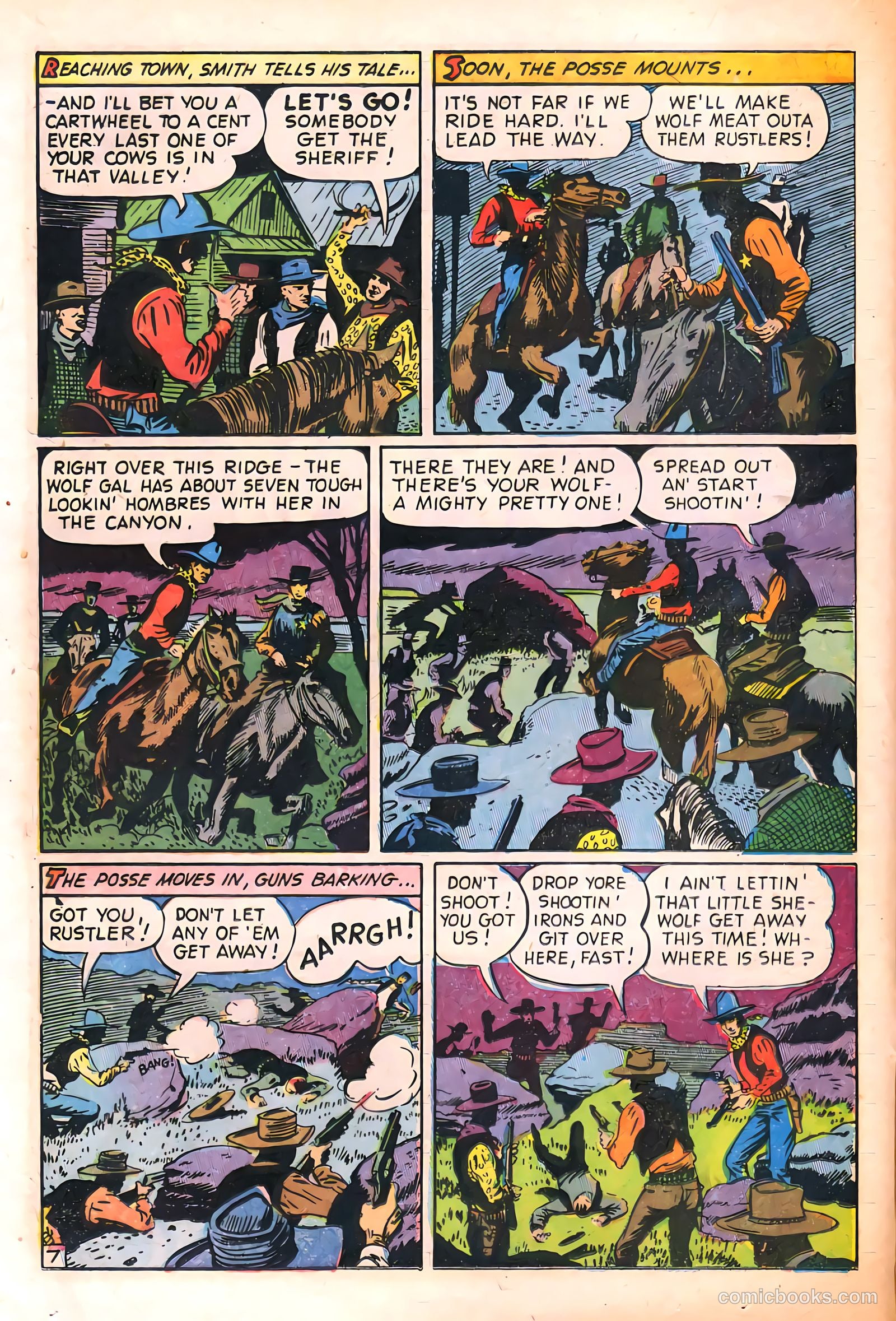 Western Crime Busters #3 (1951) — page 16 of 36