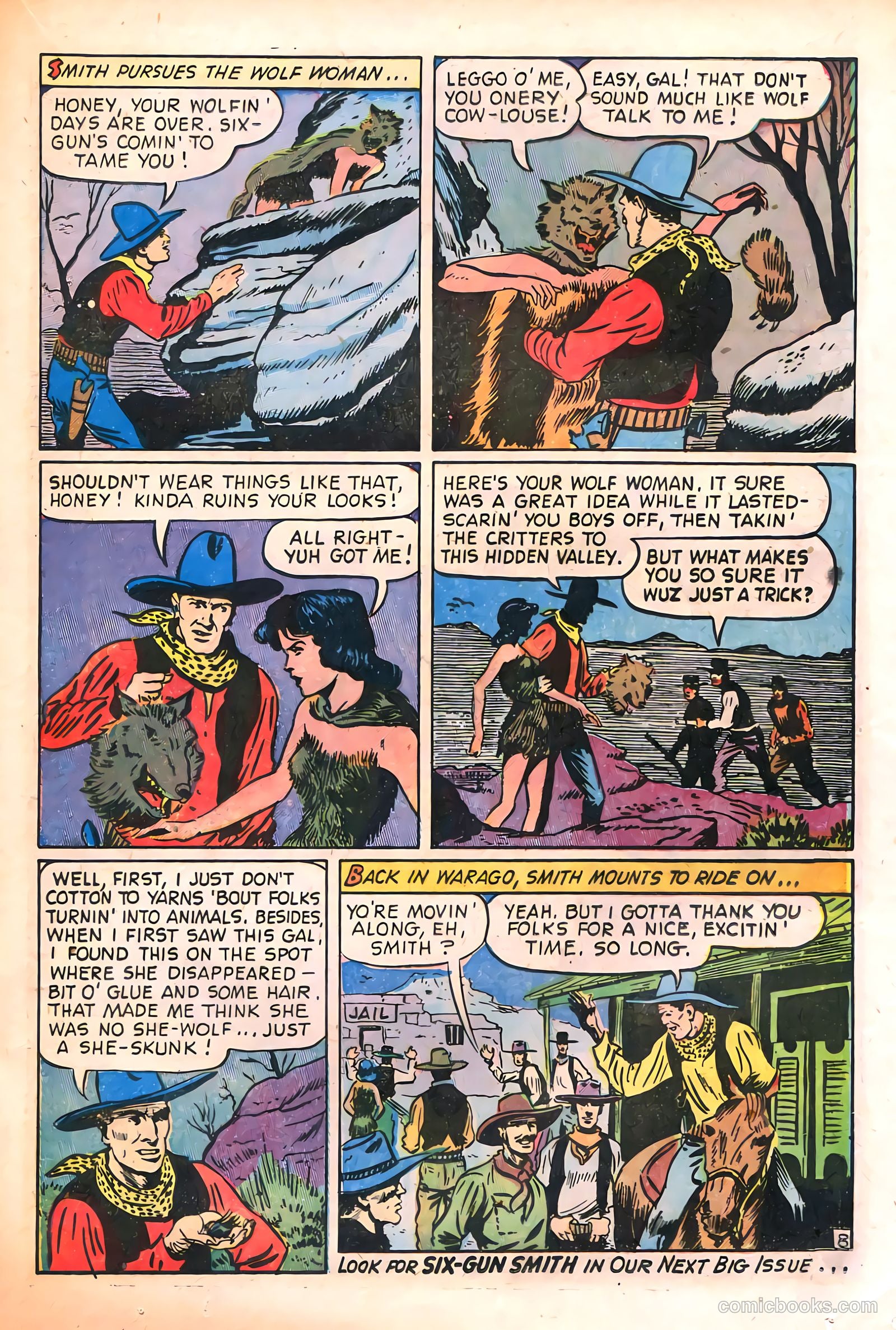 Western Crime Busters #3 (1951) — page 17 of 36