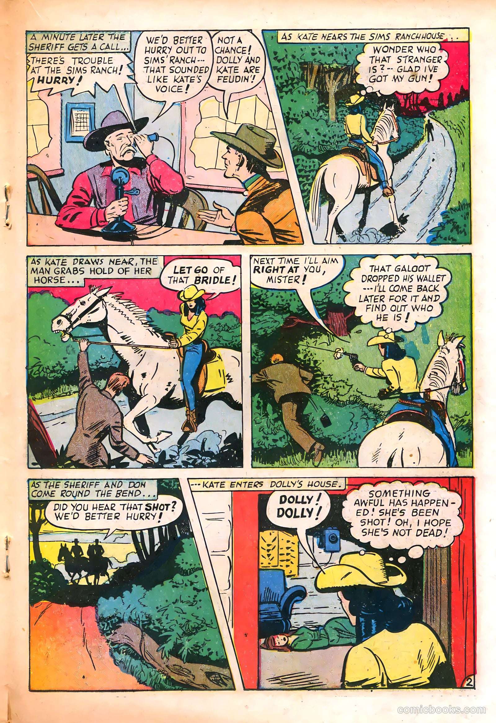 Western Crime Busters #3 (1951) — page 19 of 36