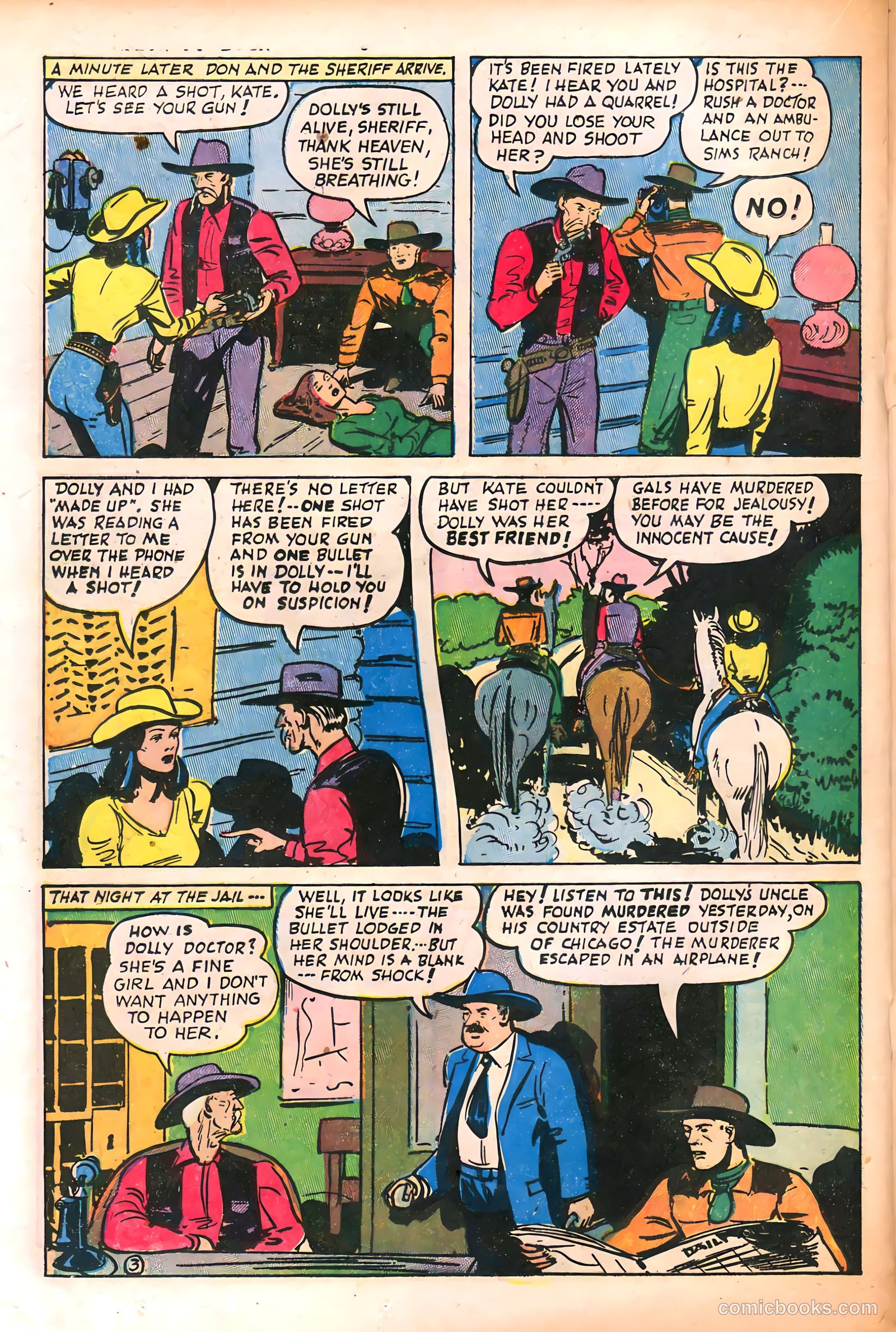 Western Crime Busters #3 (1951) — page 20 of 36