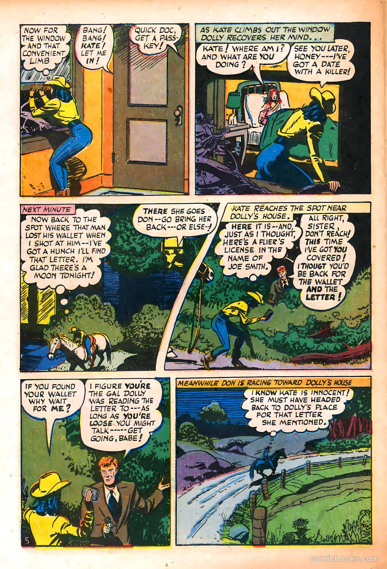 Western Crime Busters #3 (1951) — page 22 of 36