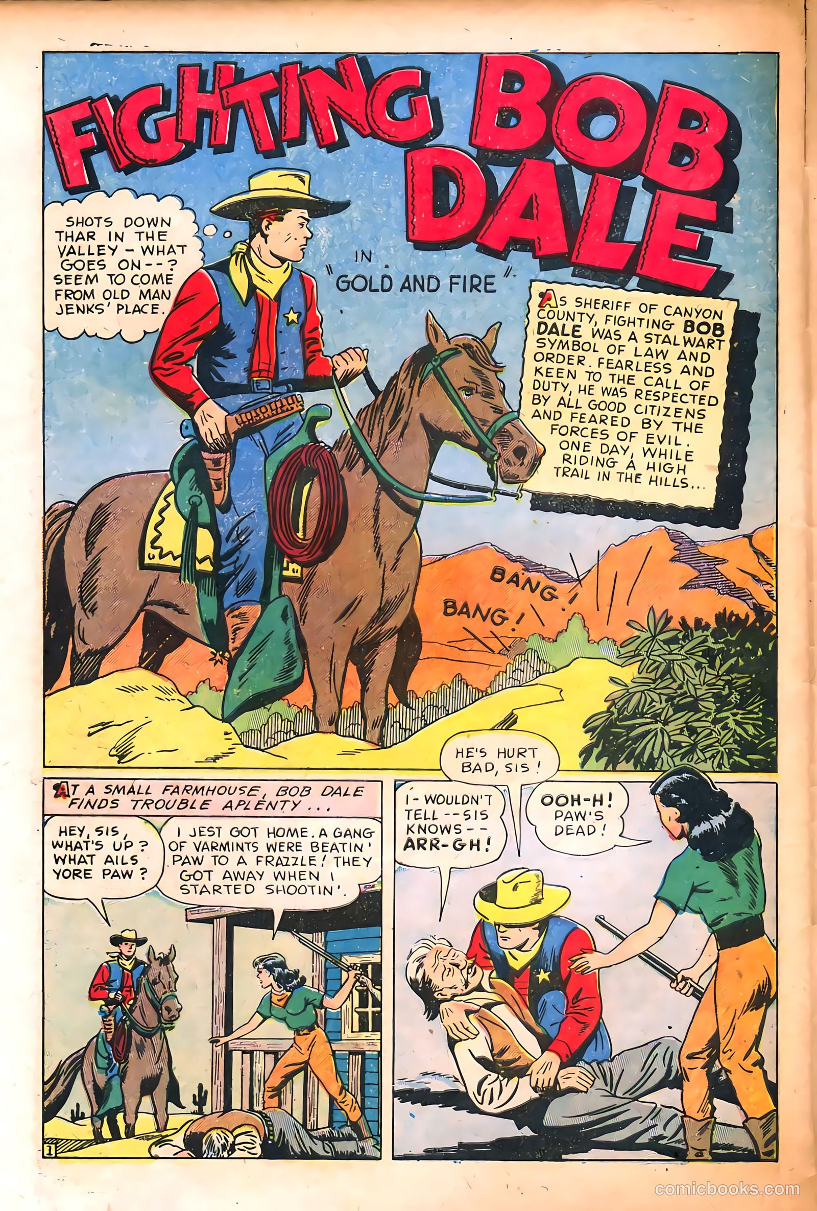 Western Crime Busters #3 (1951) — page 28 of 36