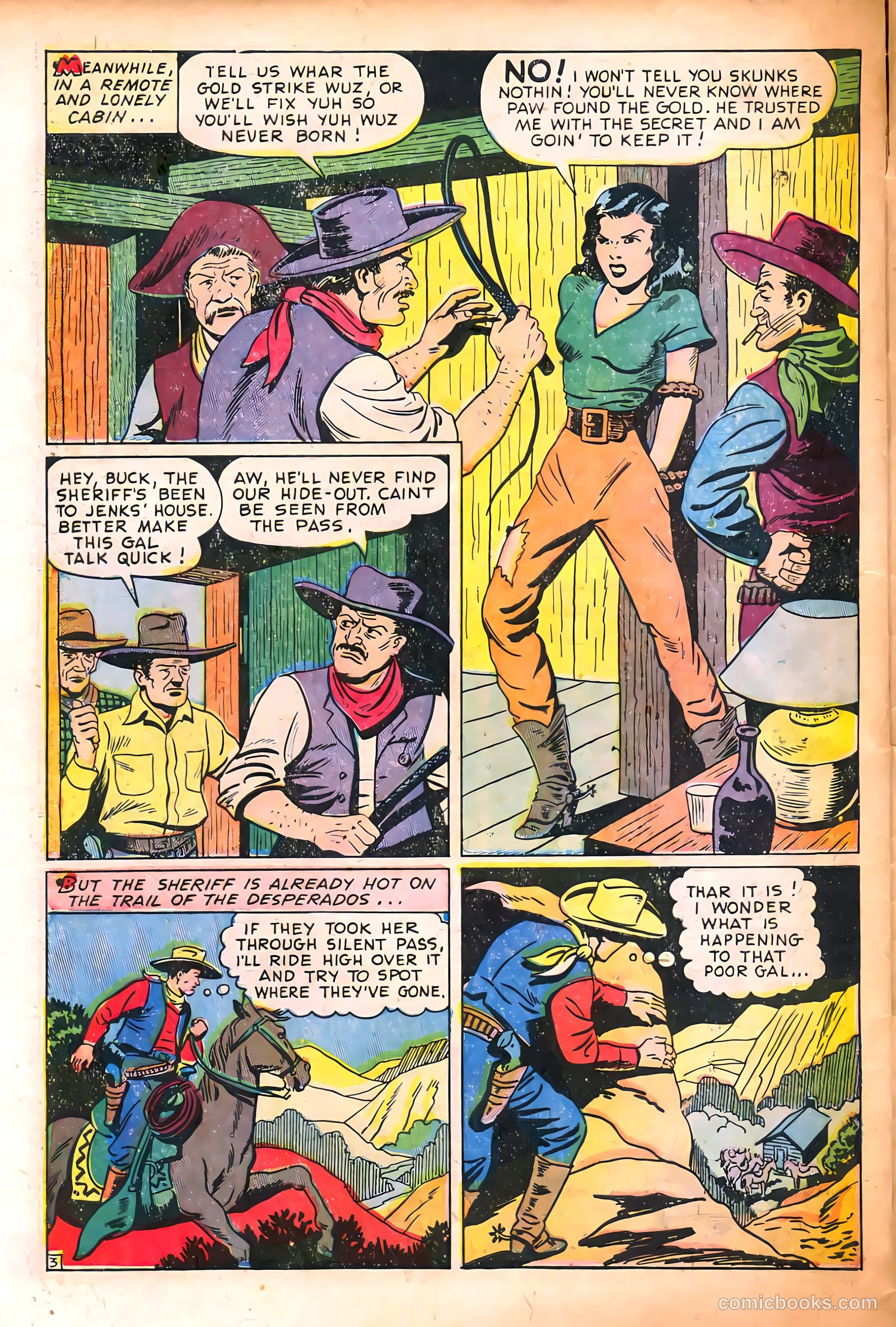 Western Crime Busters #3 (1951) — page 30 of 36