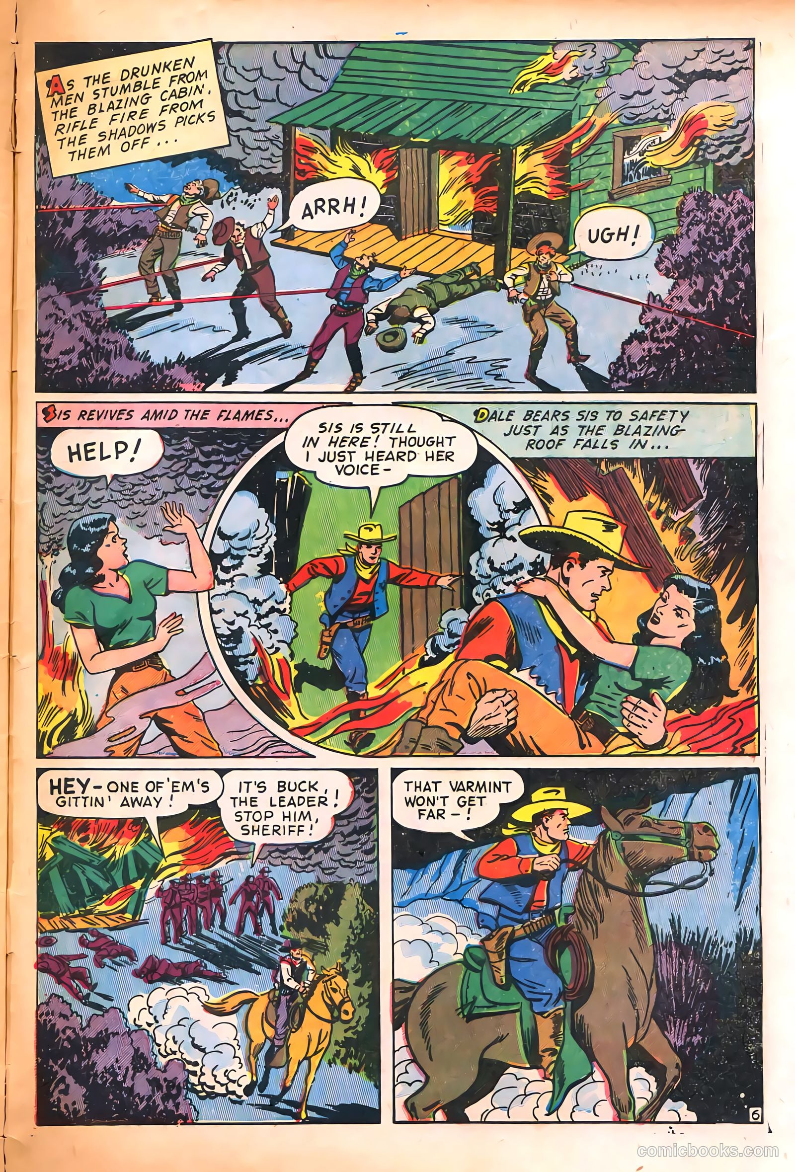 Western Crime Busters #3 (1951) — page 33 of 36