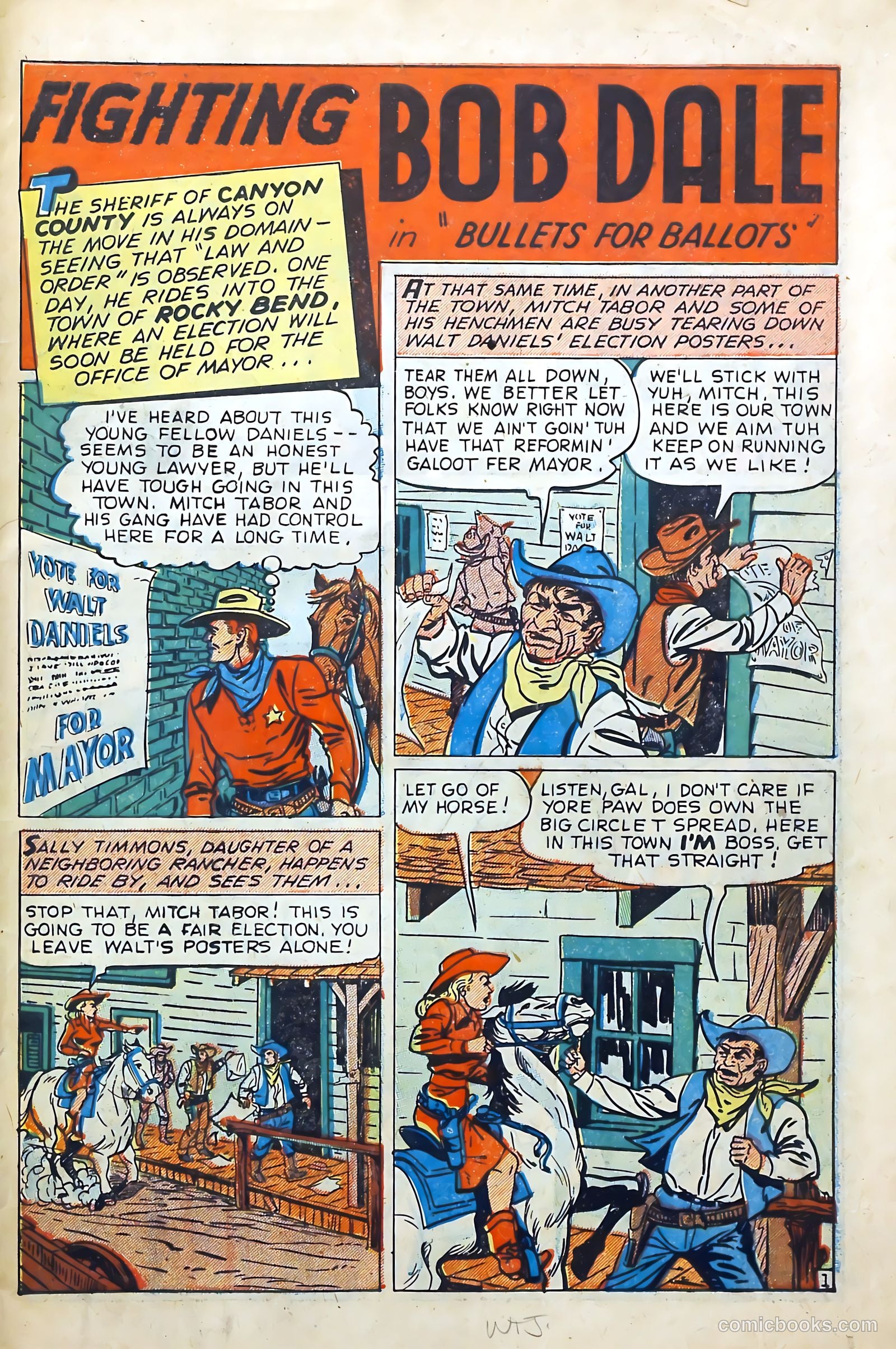 Western Crime Busters #4 (1951) — page 3 of 36