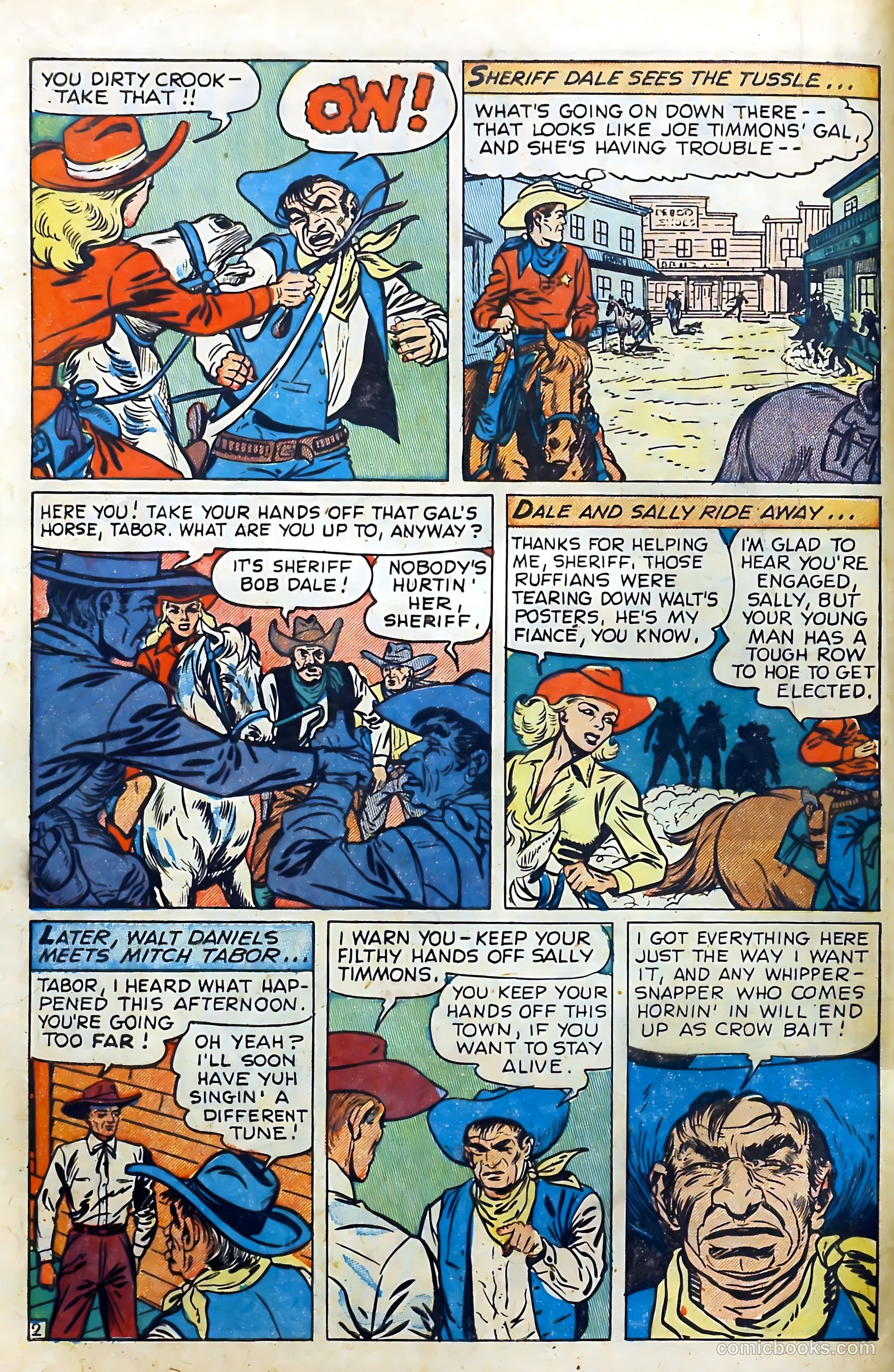 Western Crime Busters #4 (1951) — page 4 of 36