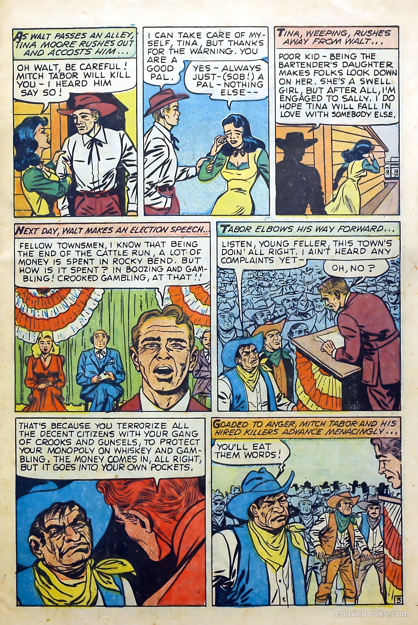 Western Crime Busters #4 (1951) — page 5 of 36