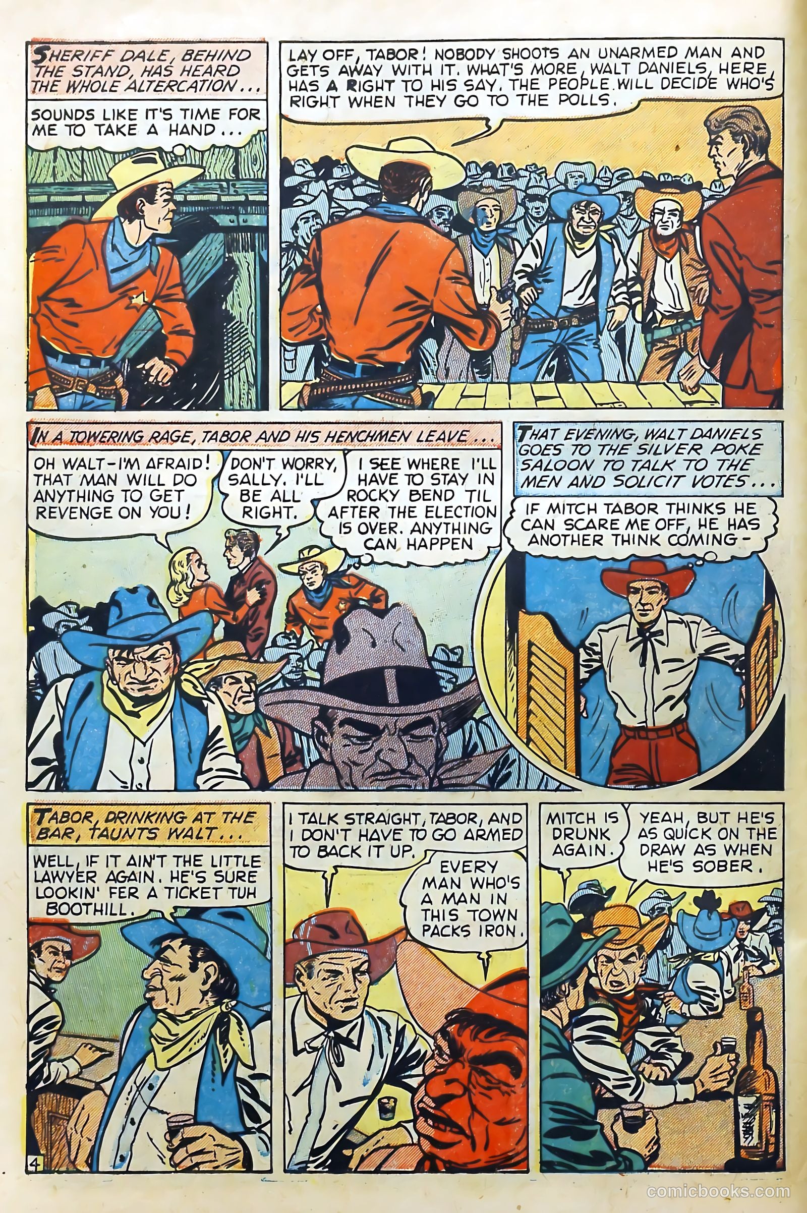 Western Crime Busters #4 (1951) — page 6 of 36