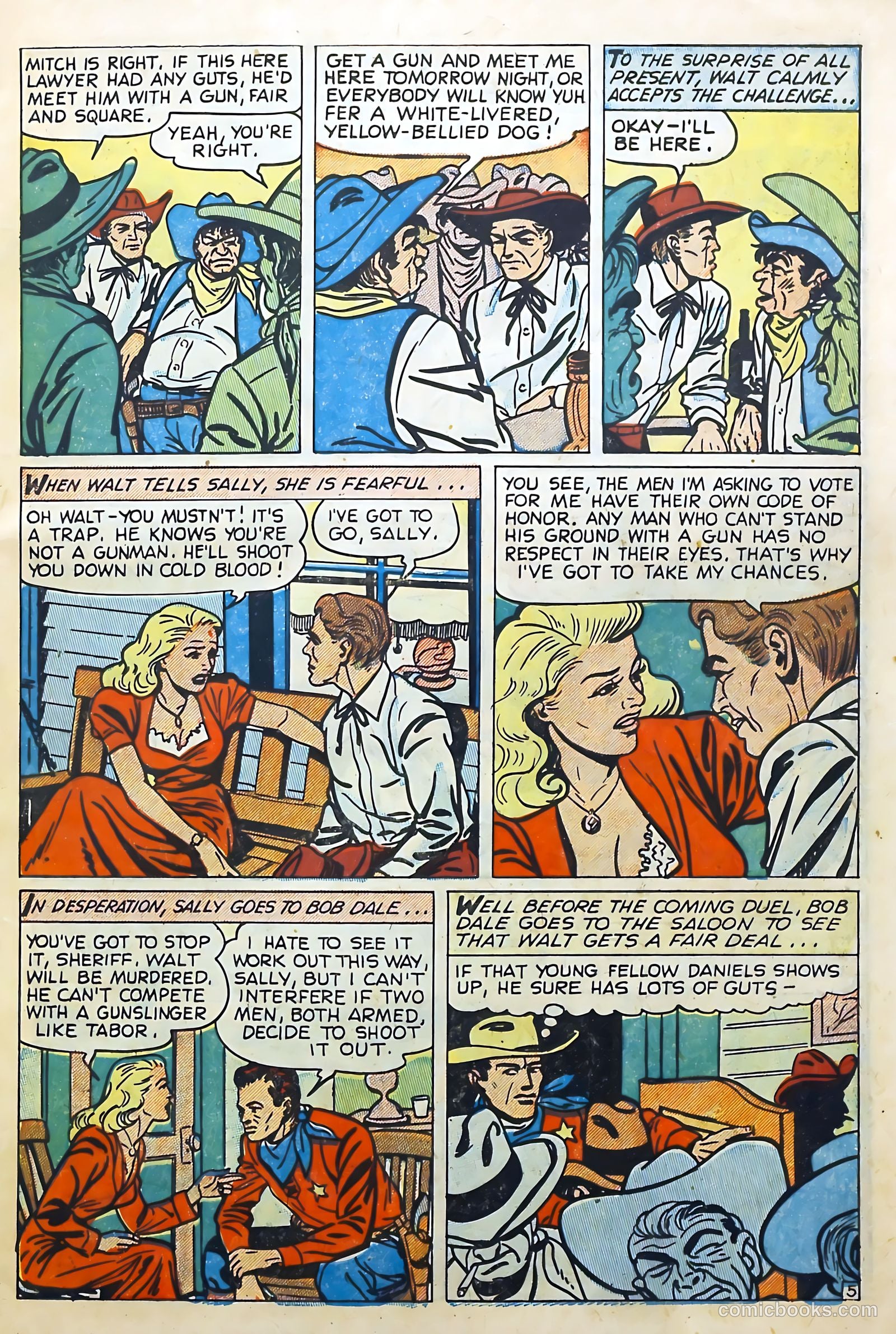 Western Crime Busters #4 (1951) — page 7 of 36