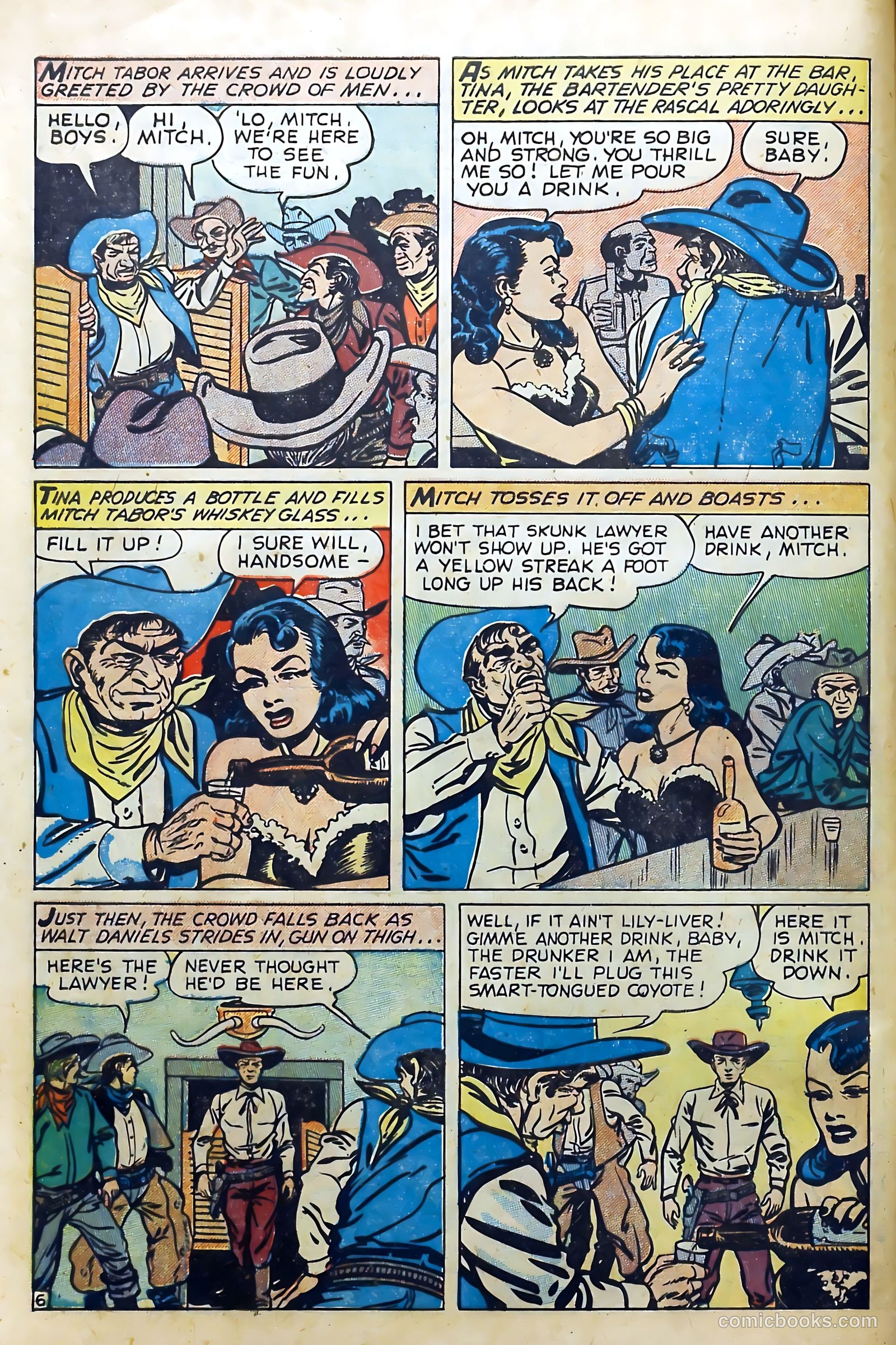 Western Crime Busters #4 (1951) — page 8 of 36