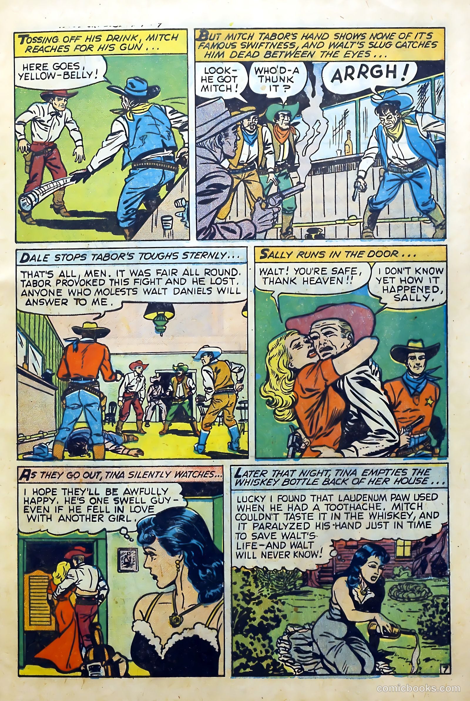 Western Crime Busters #4 (1951) — page 9 of 36