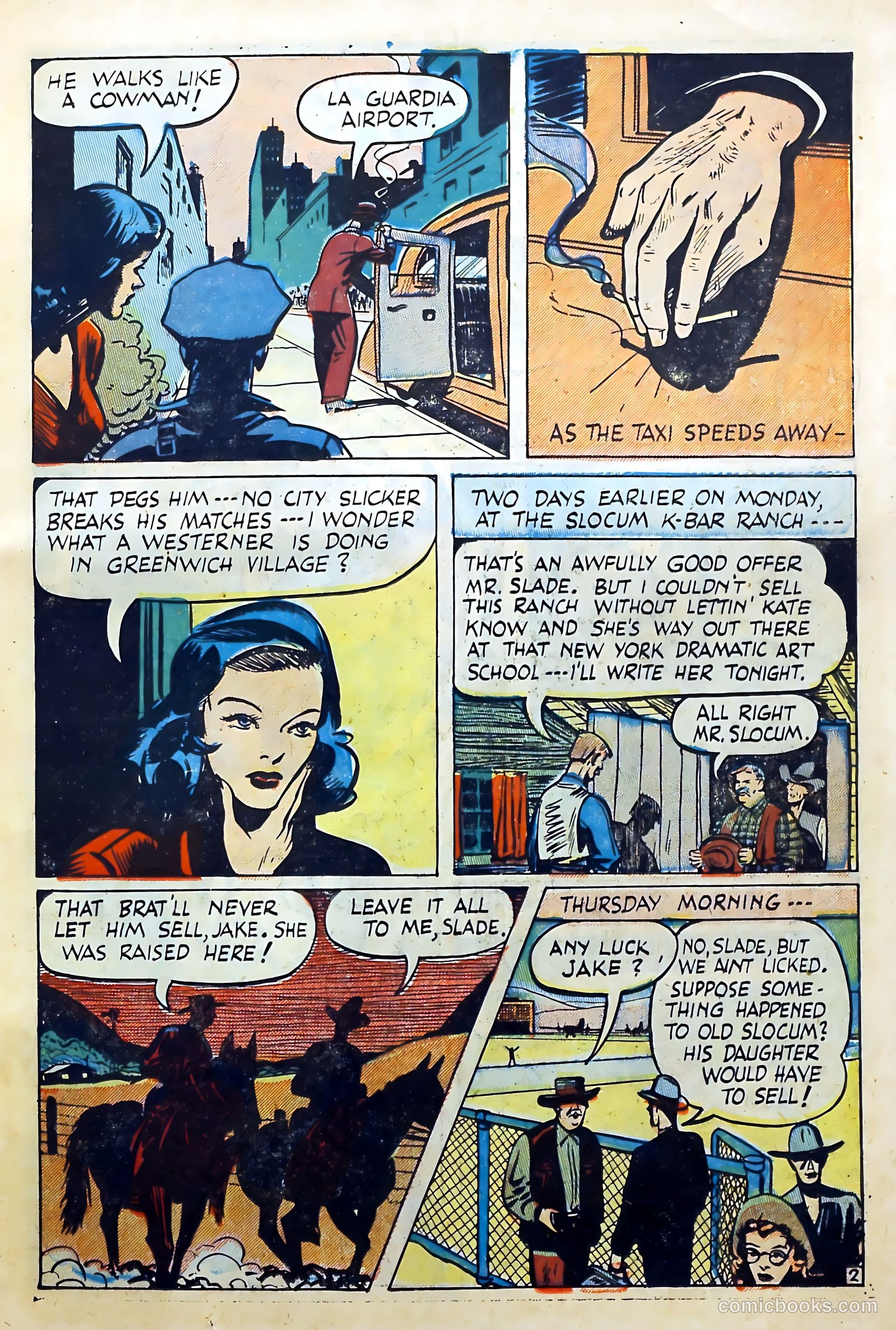 Western Crime Busters #4 (1951) — page 11 of 36