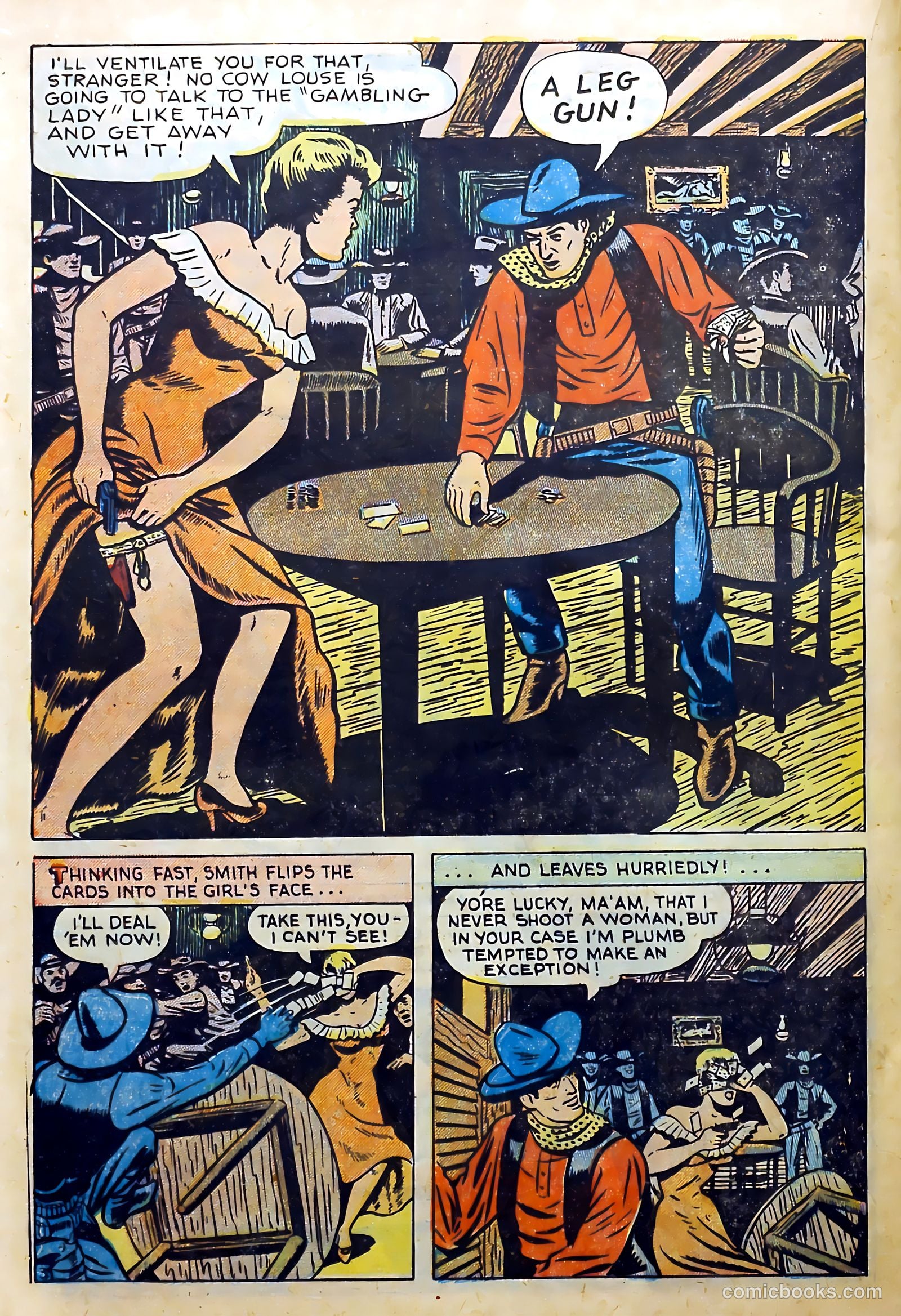 Western Crime Busters #4 (1951) — page 20 of 36