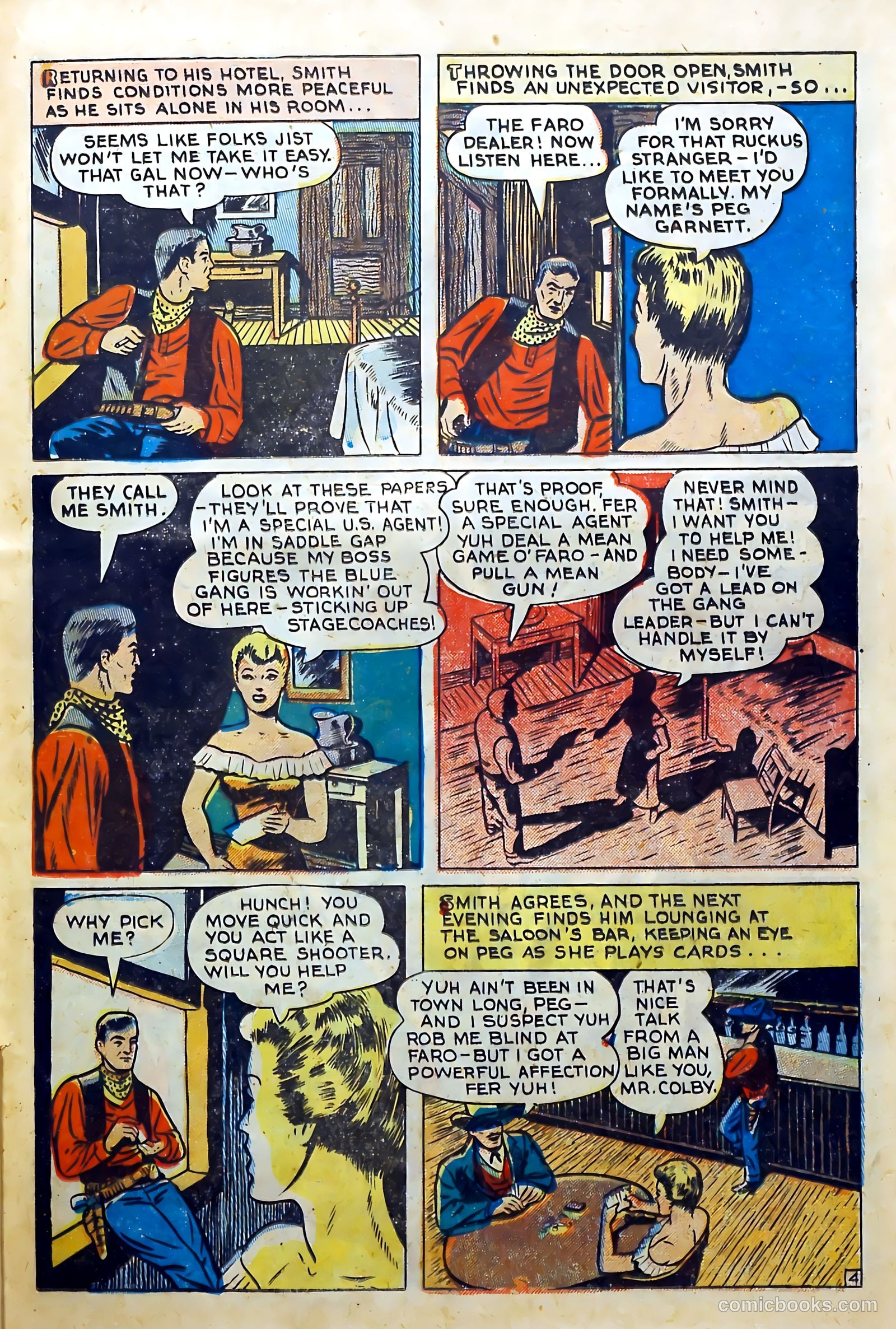 Western Crime Busters #4 (1951) — page 21 of 36