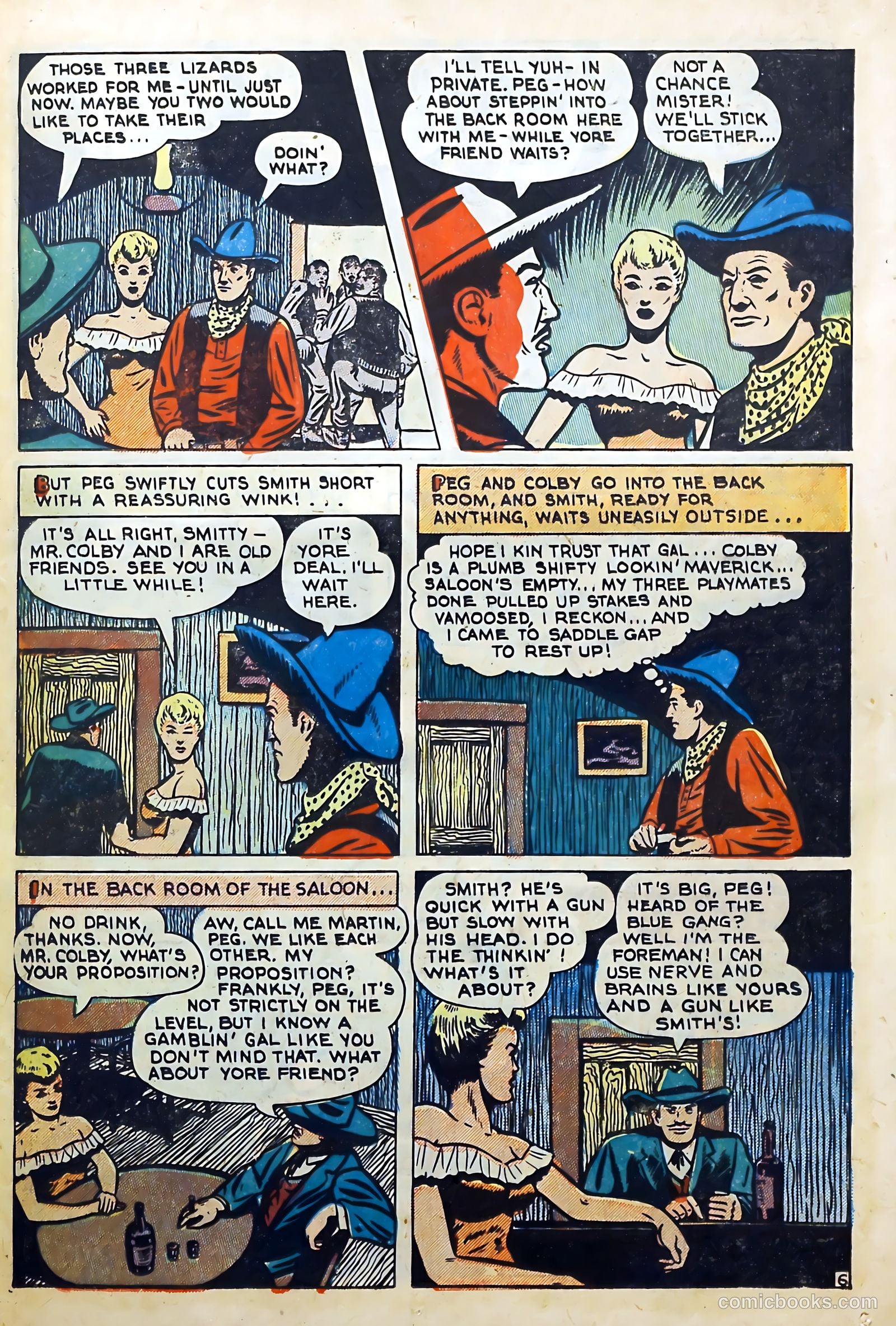 Western Crime Busters #4 (1951) — page 23 of 36