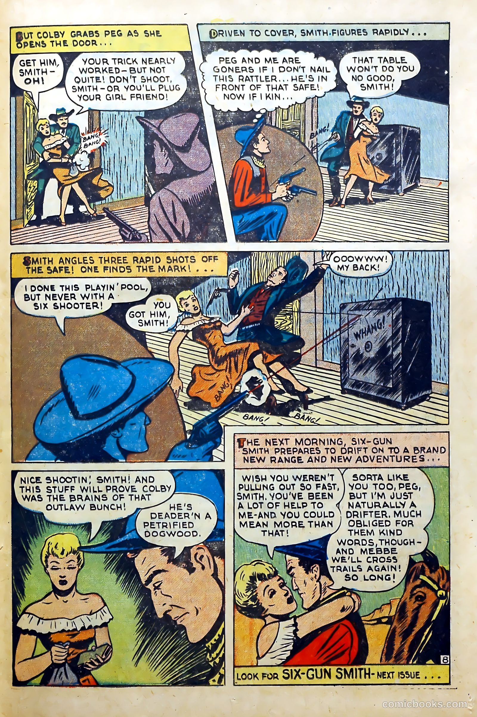 Western Crime Busters #4 (1951) — page 25 of 36