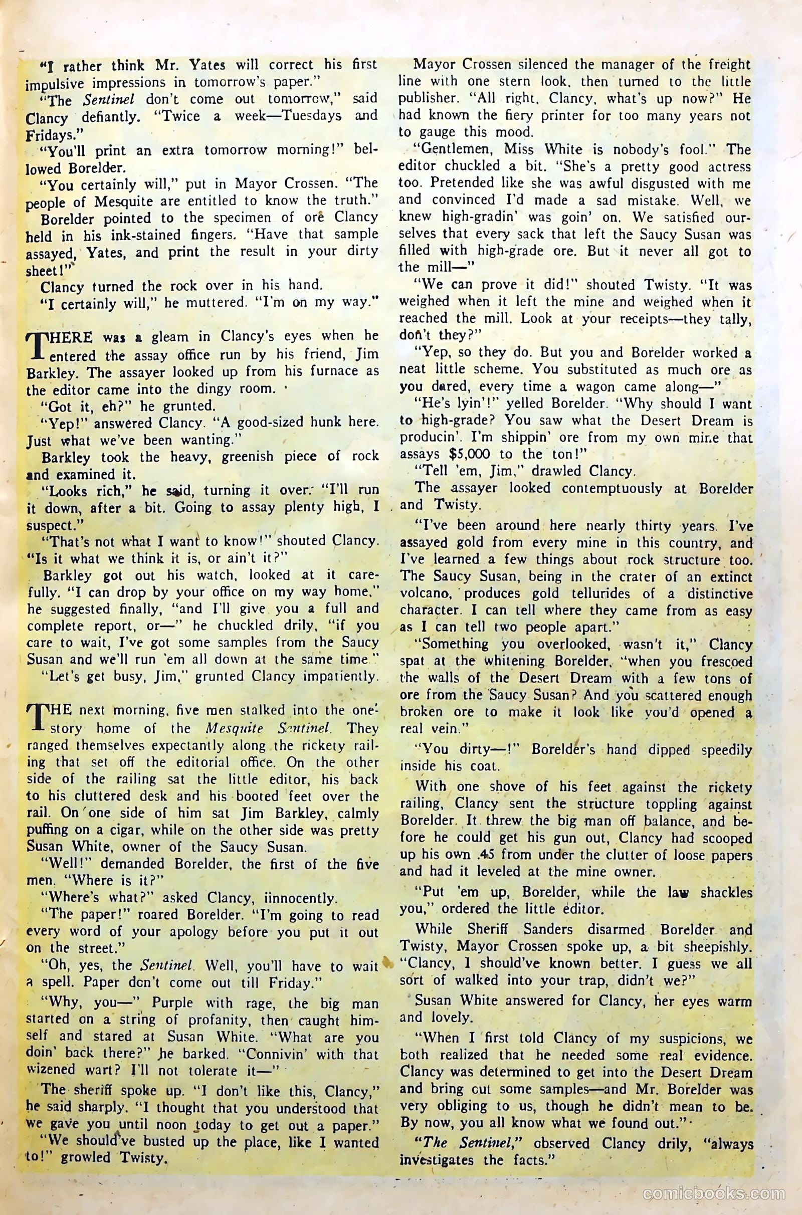 Western Crime Busters #4 (1951) — page 27 of 36
