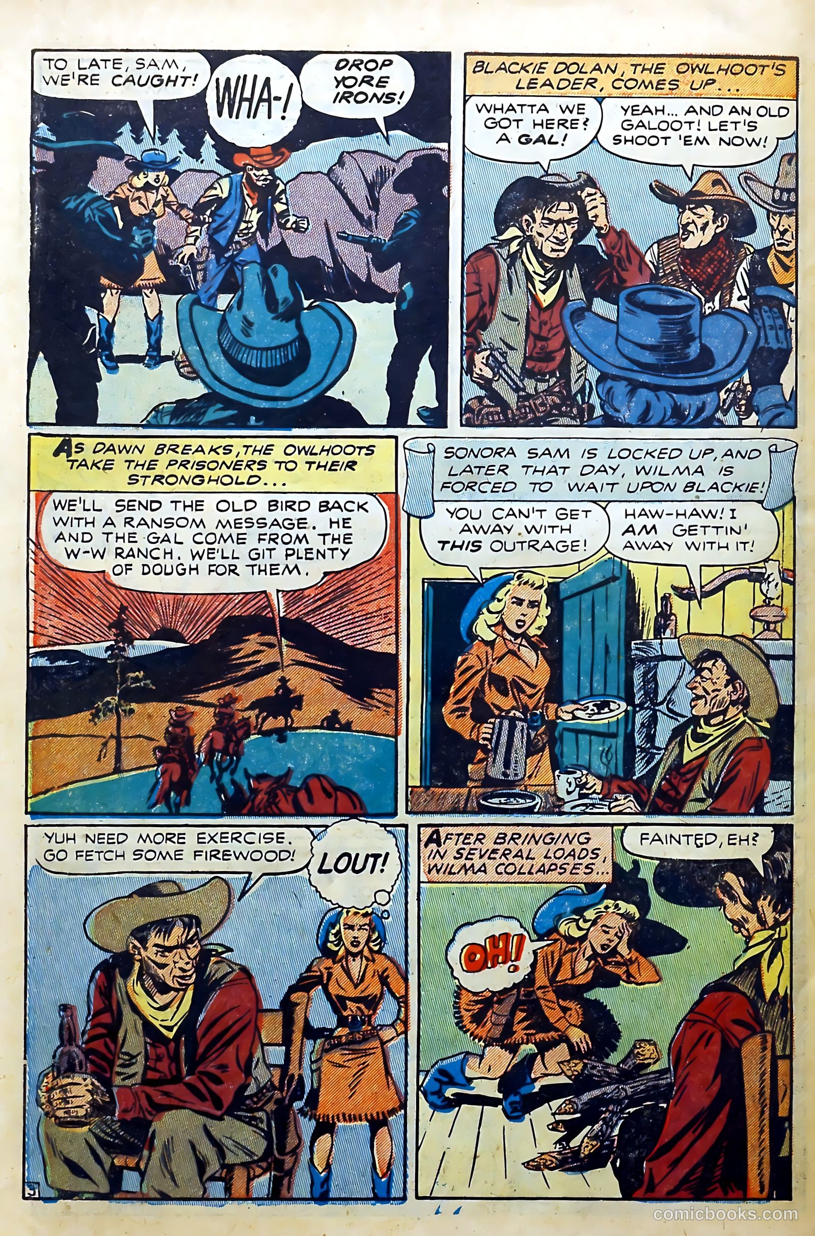 Western Crime Busters #4 (1951) — page 30 of 36