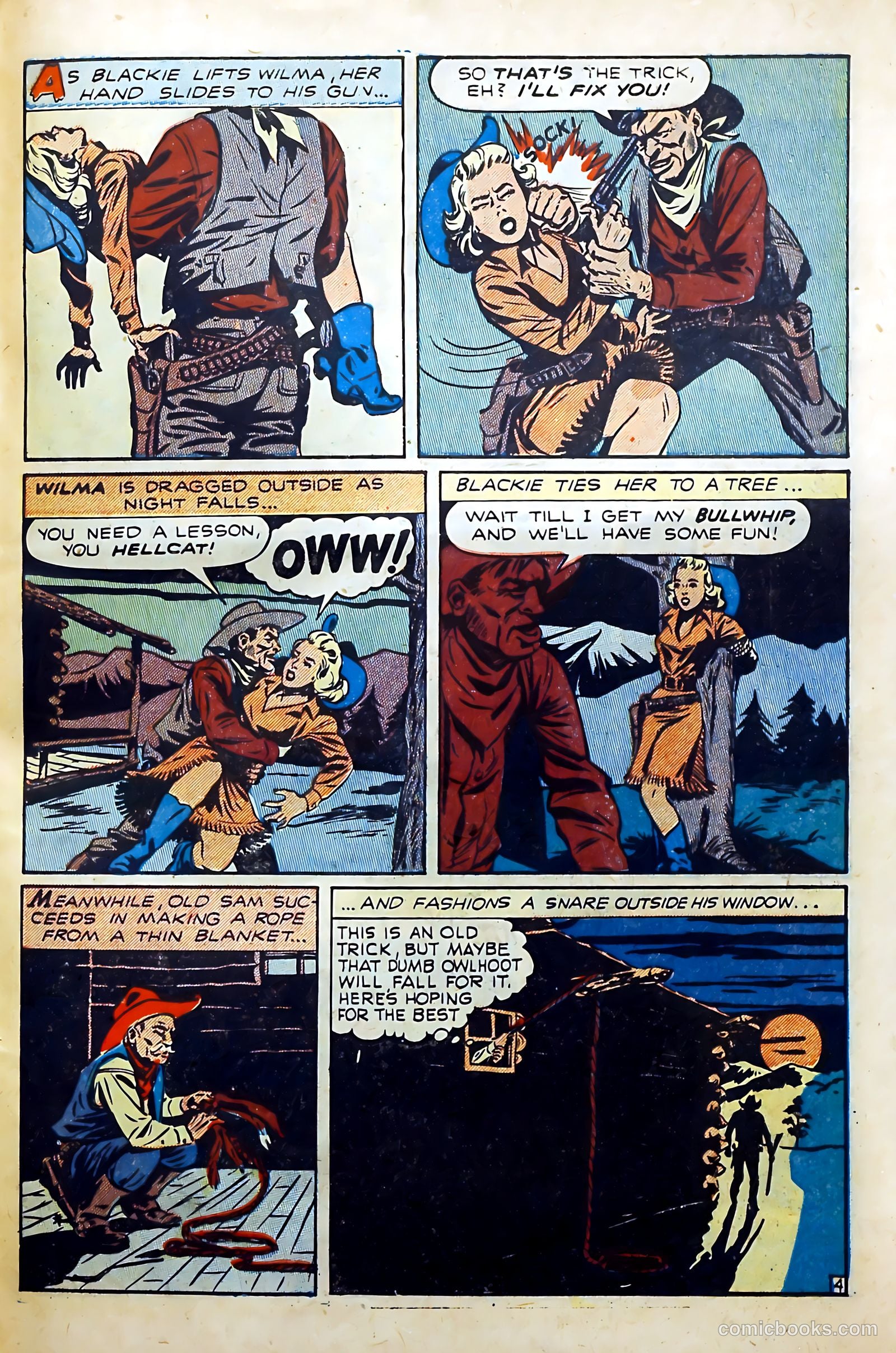 Western Crime Busters #4 (1951) — page 31 of 36