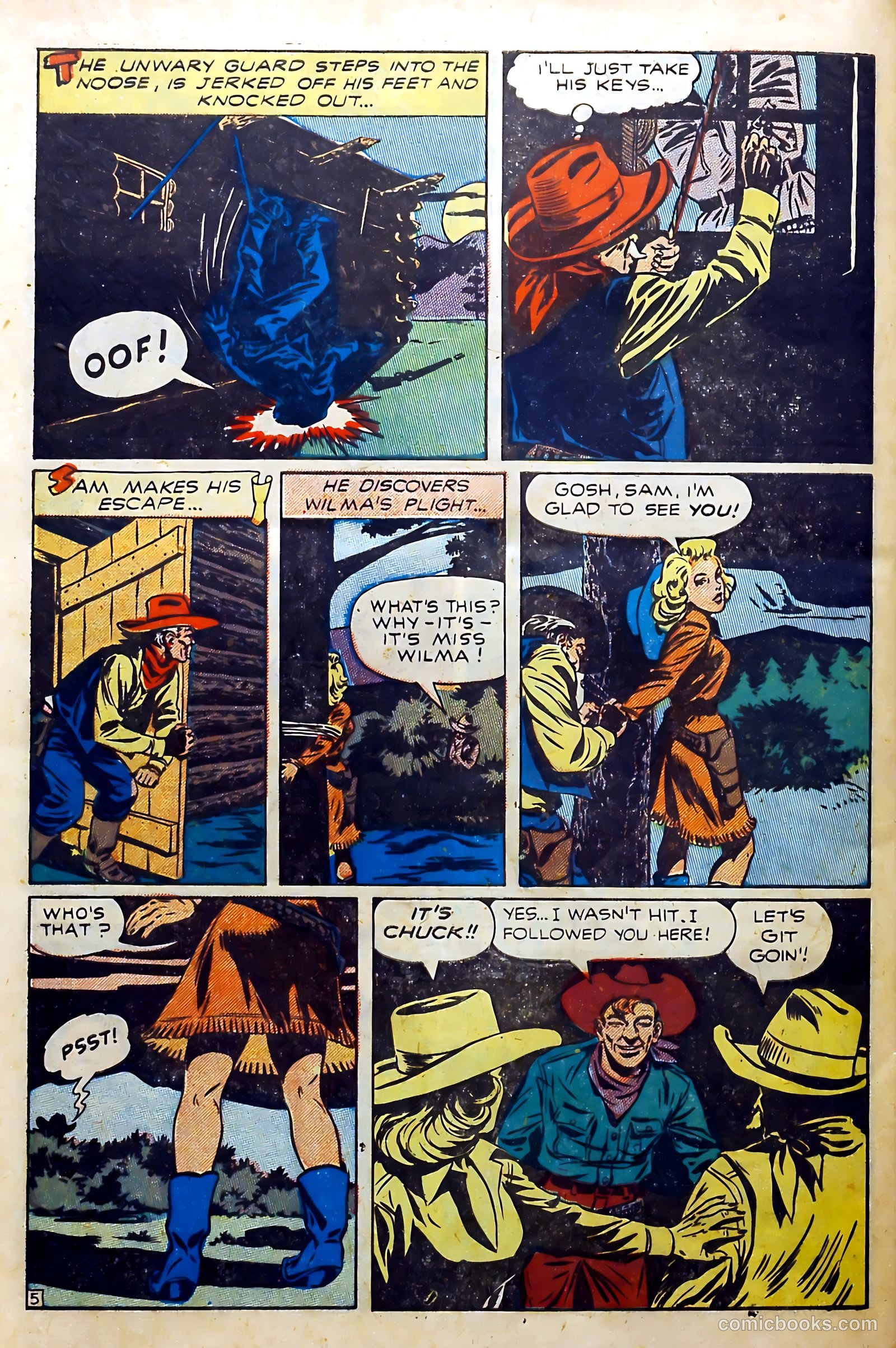 Western Crime Busters #4 (1951) — page 32 of 36
