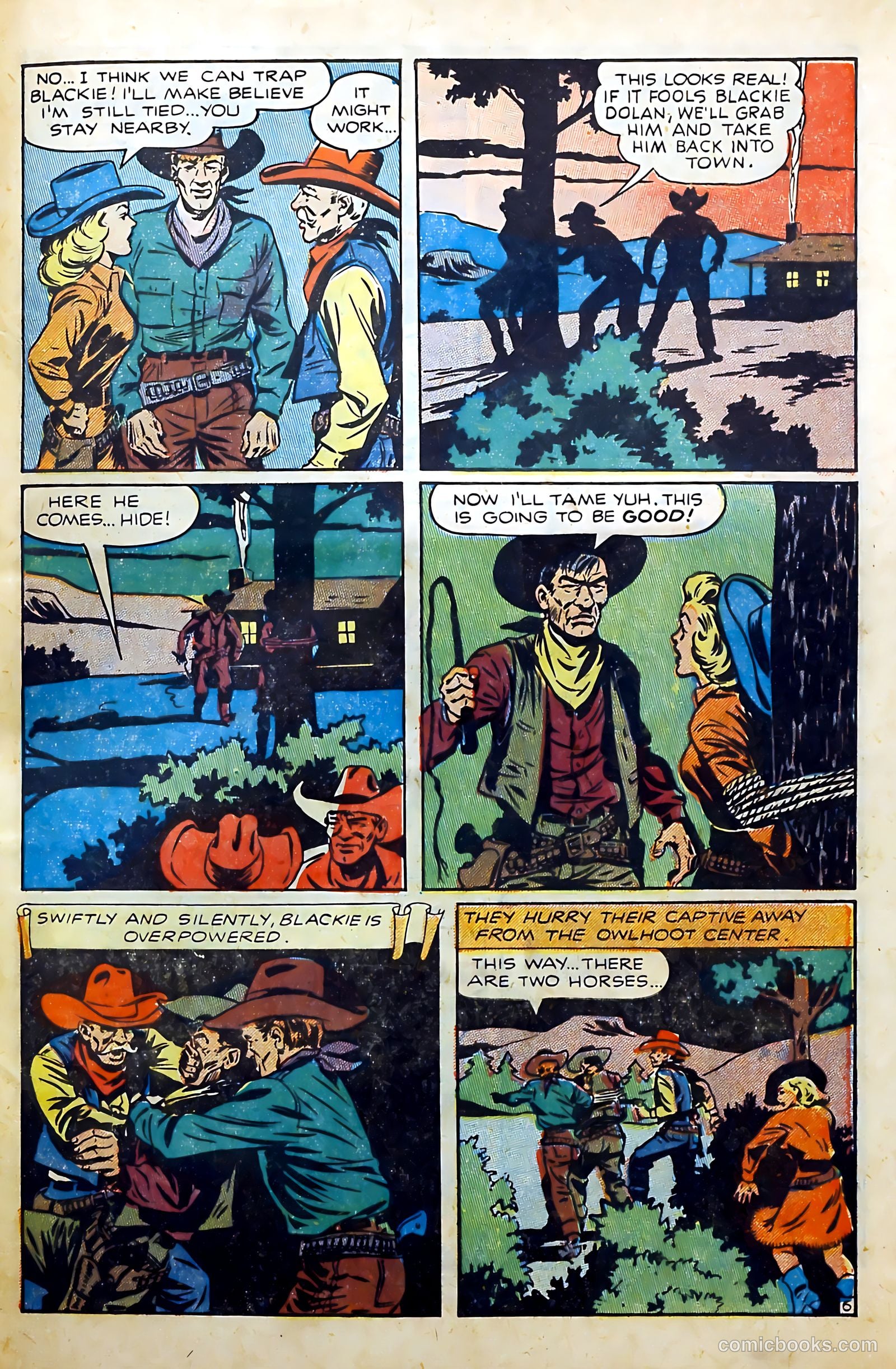 Western Crime Busters #4 (1951) — page 33 of 36