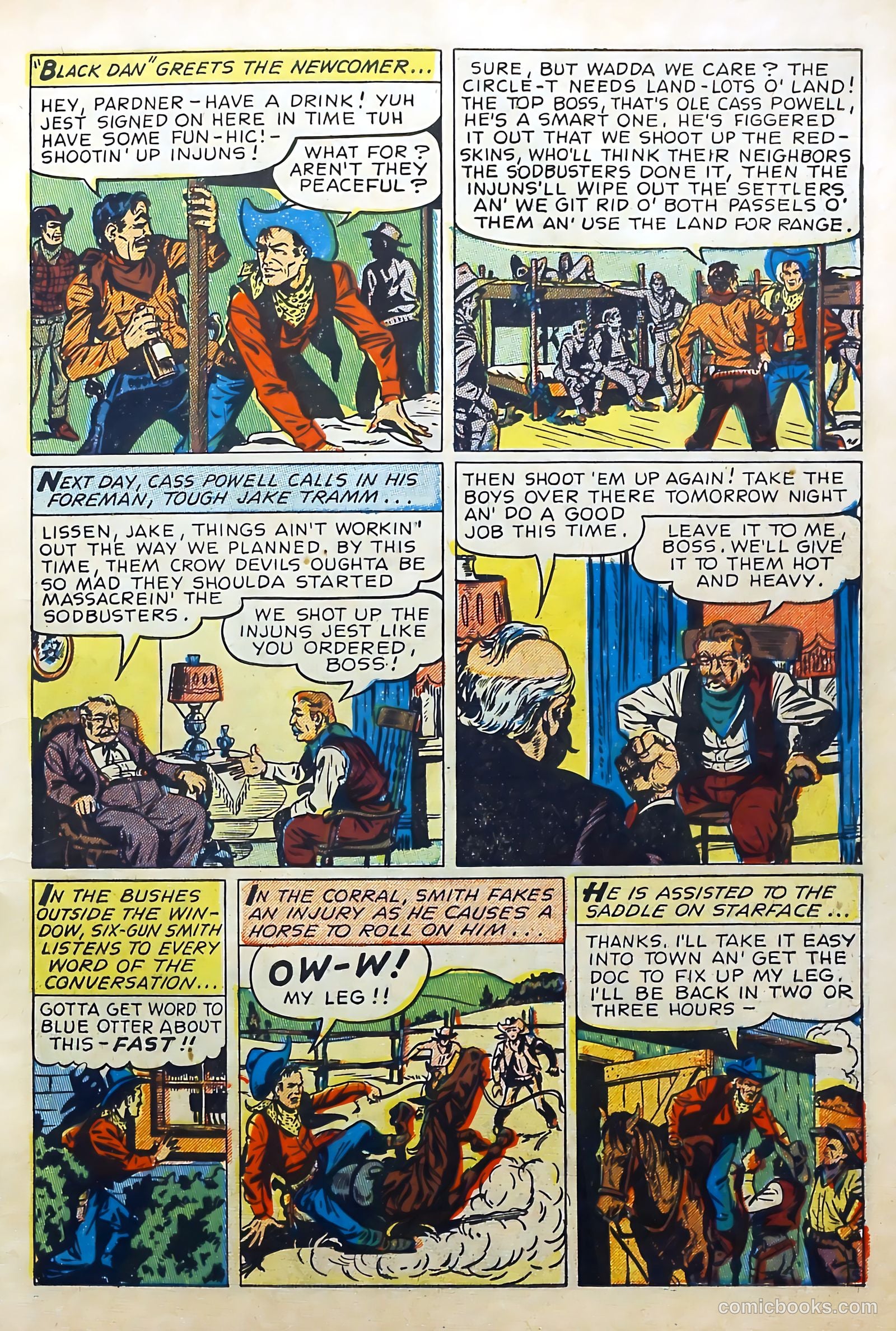 Western Crime Busters #5 (1951) — page 7 of 36