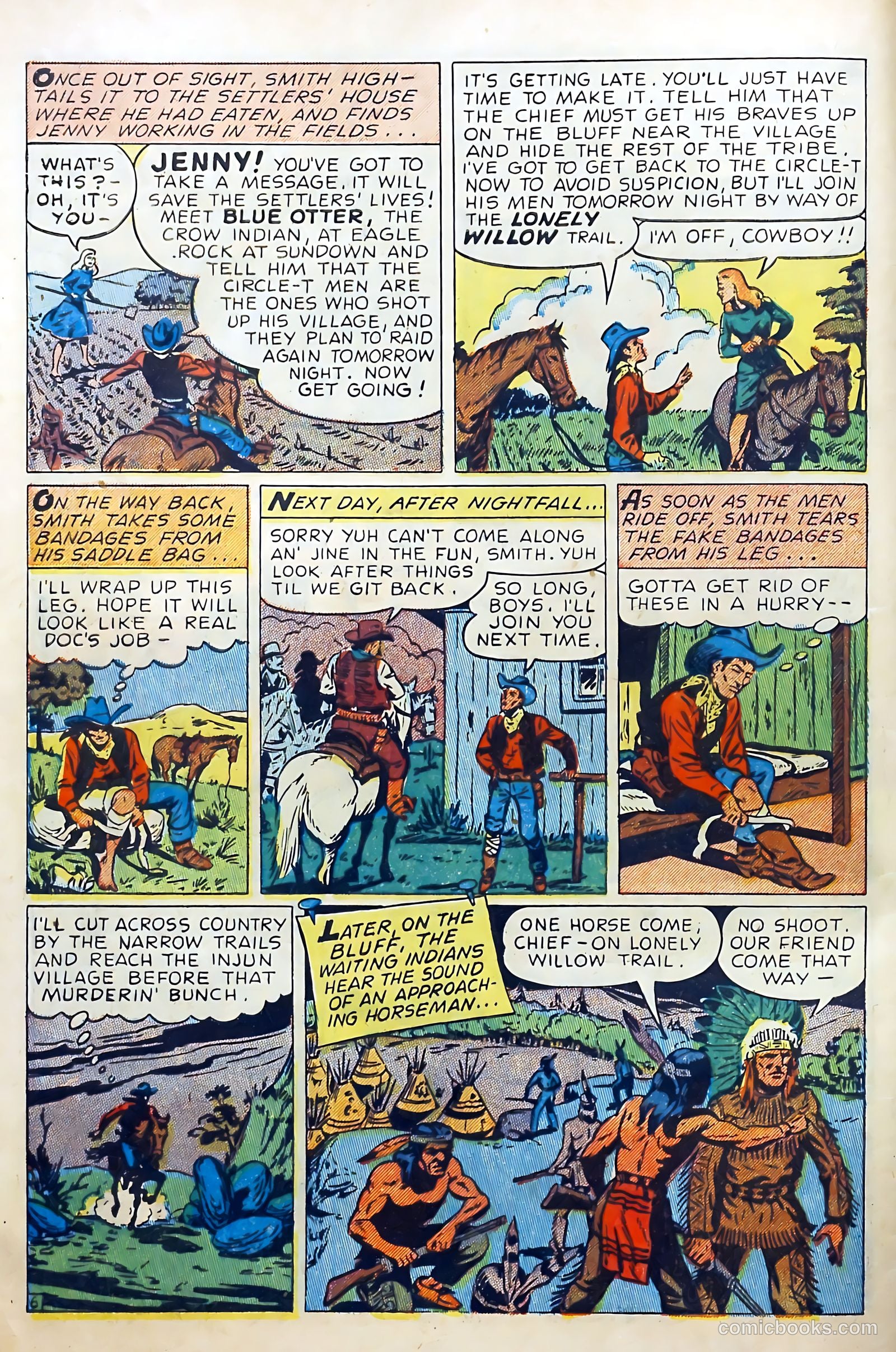 Western Crime Busters #5 (1951) — page 8 of 36