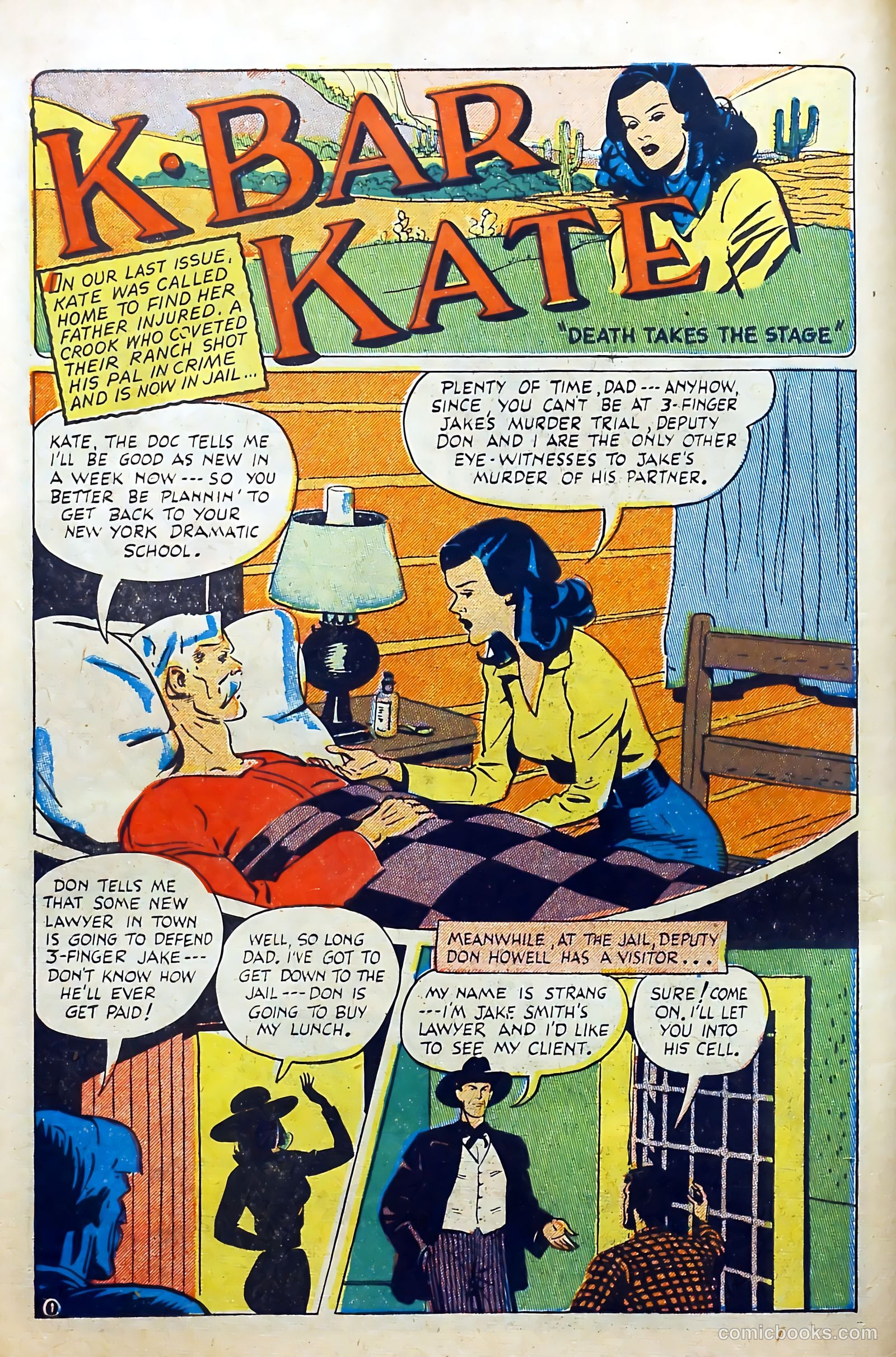 Western Crime Busters #5 (1951) — page 10 of 36