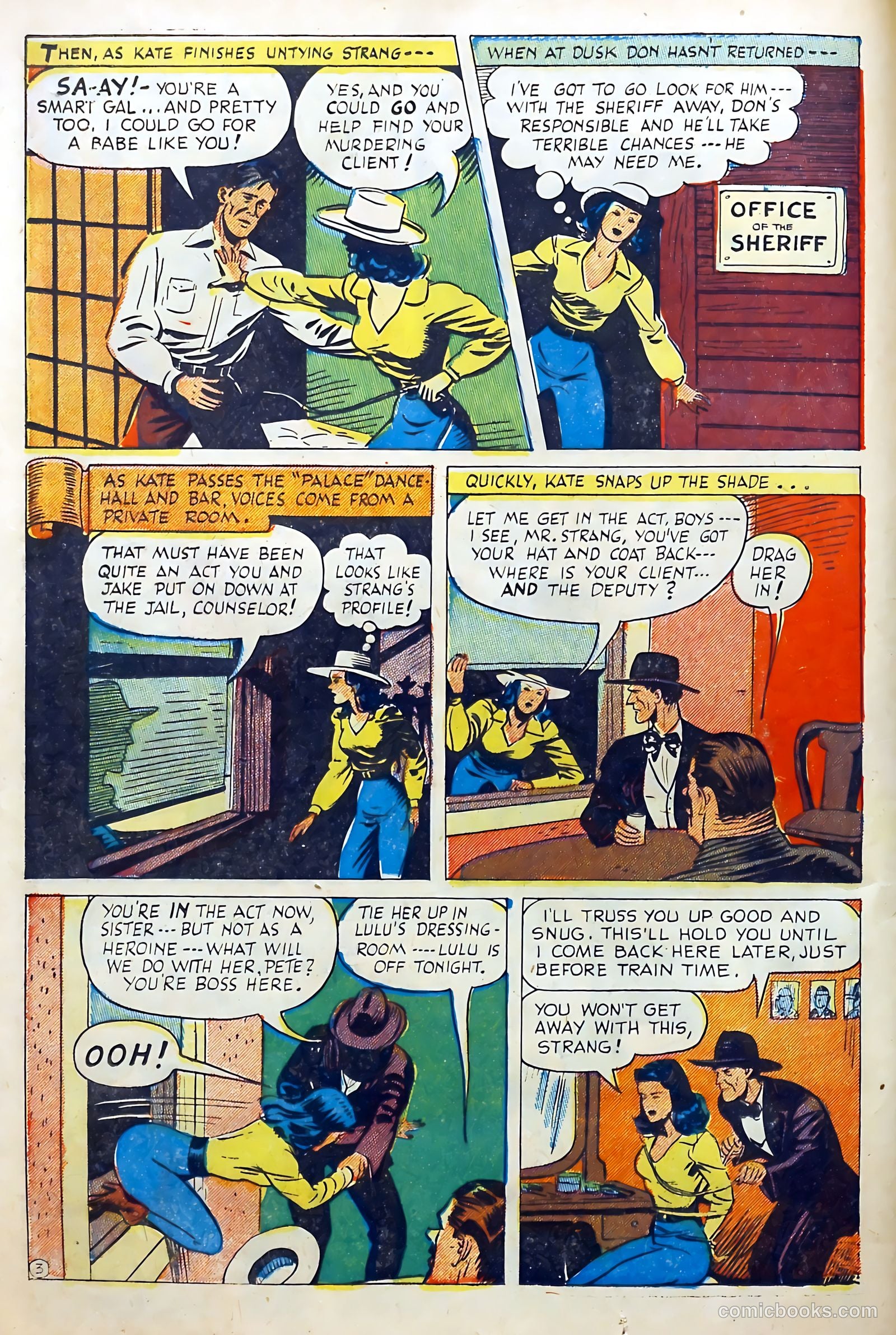 Western Crime Busters #5 (1951) — page 12 of 36