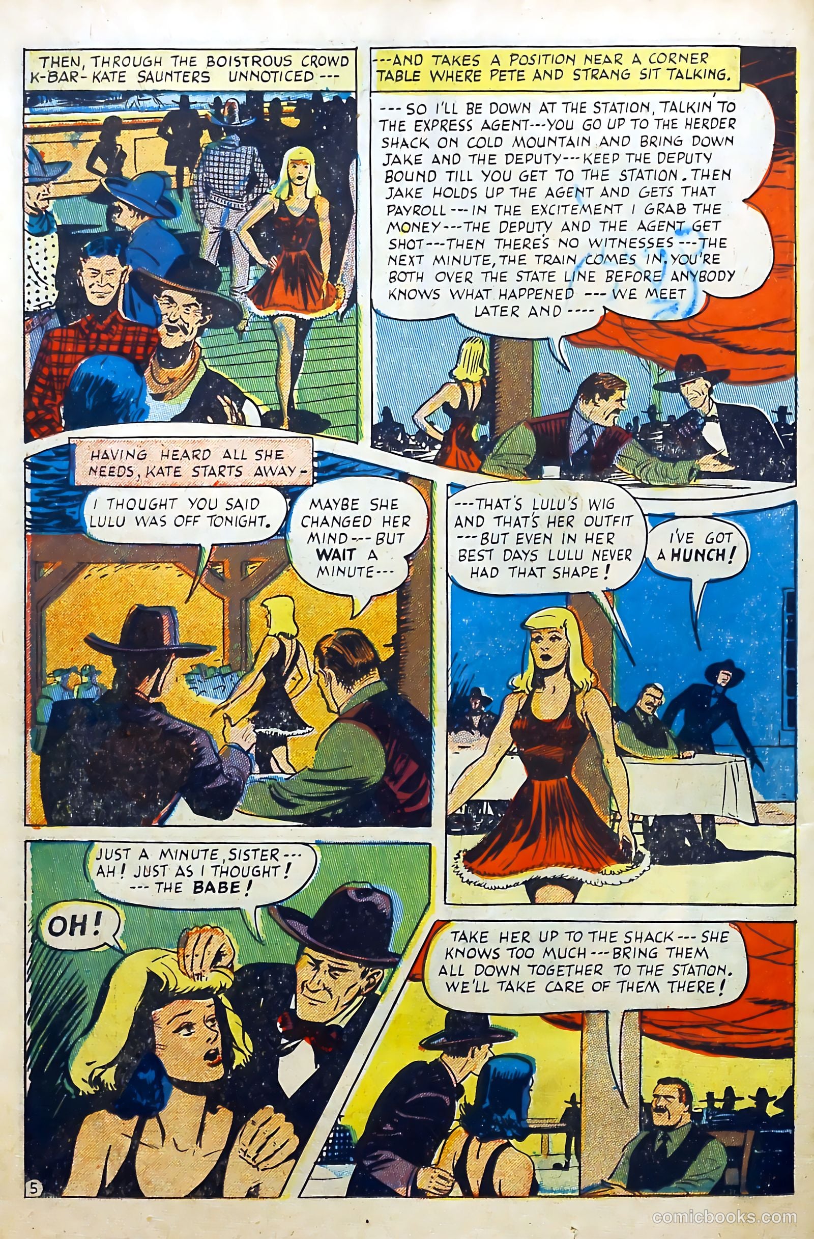 Western Crime Busters #5 (1951) — page 14 of 36