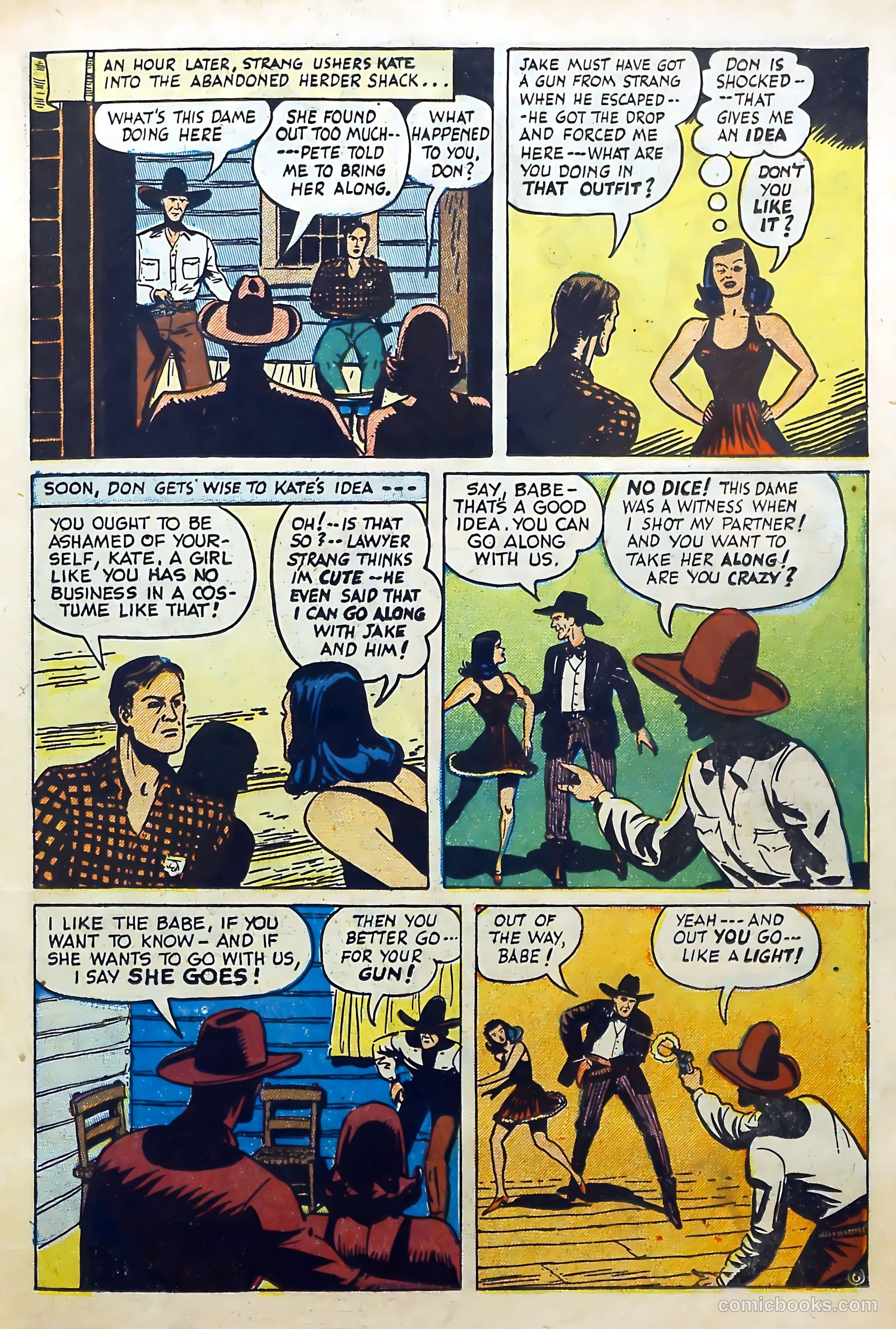 Western Crime Busters #5 (1951) — page 15 of 36