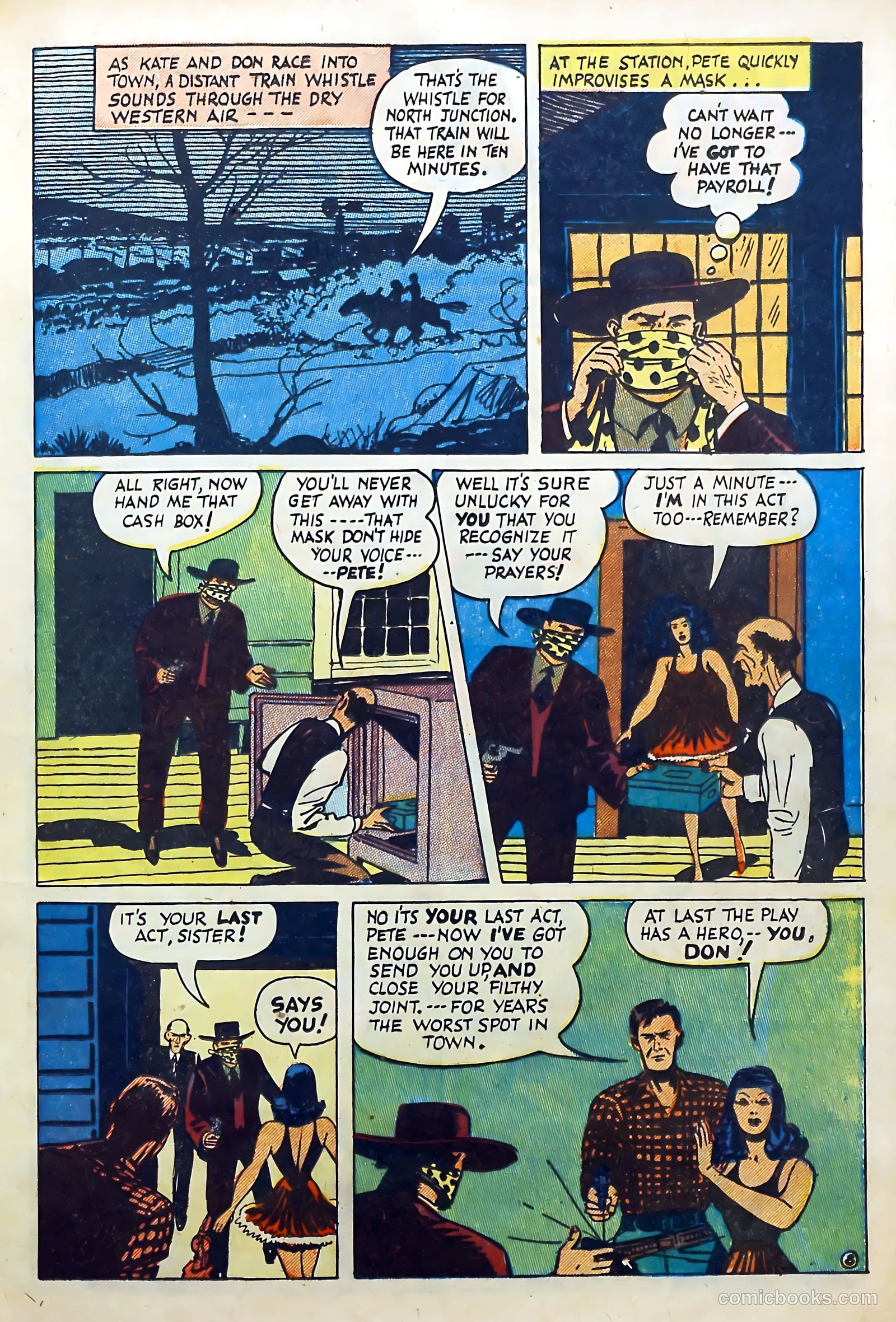 Western Crime Busters #5 (1951) — page 17 of 36