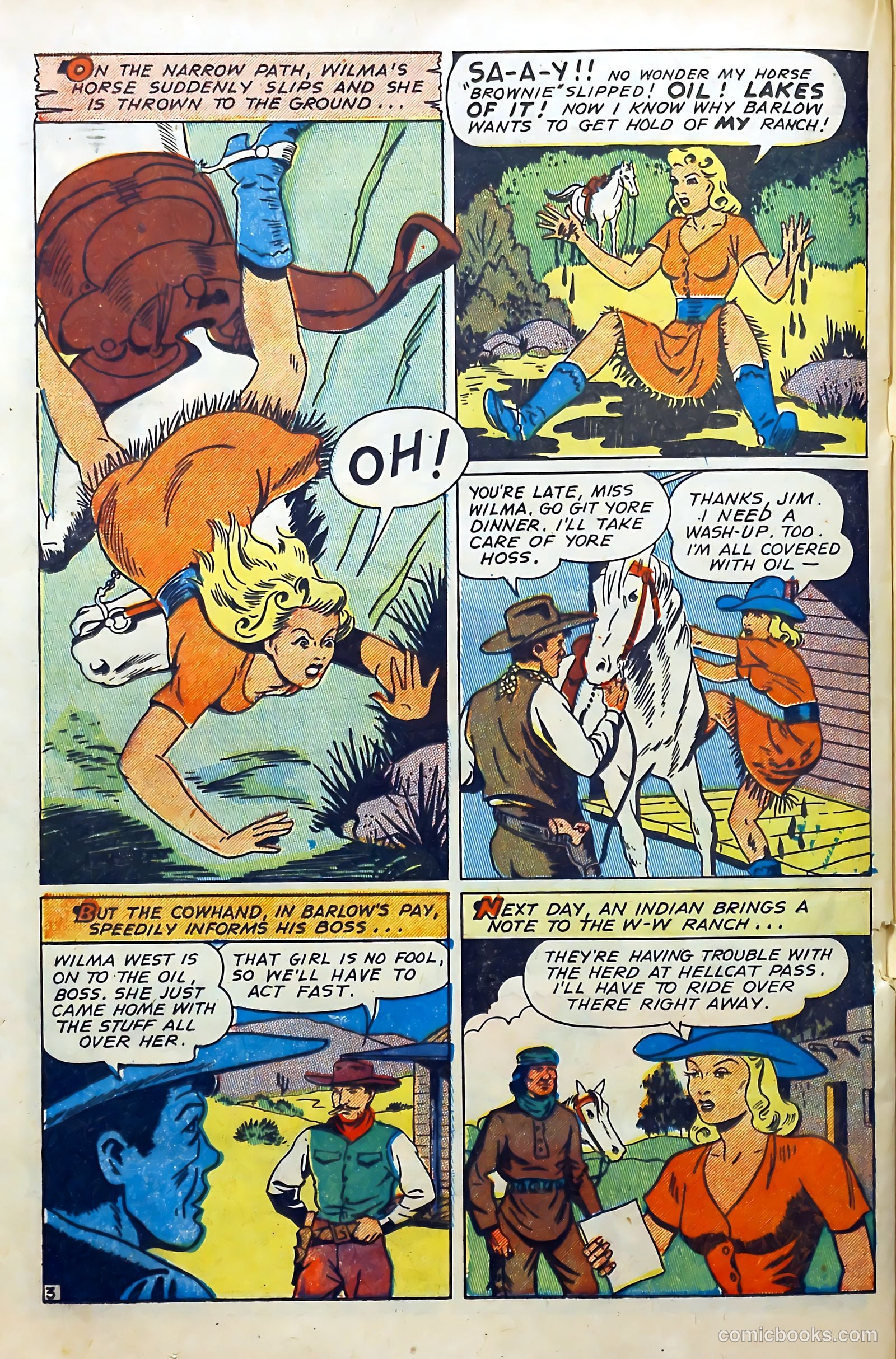 Western Crime Busters #5 (1951) — page 20 of 36