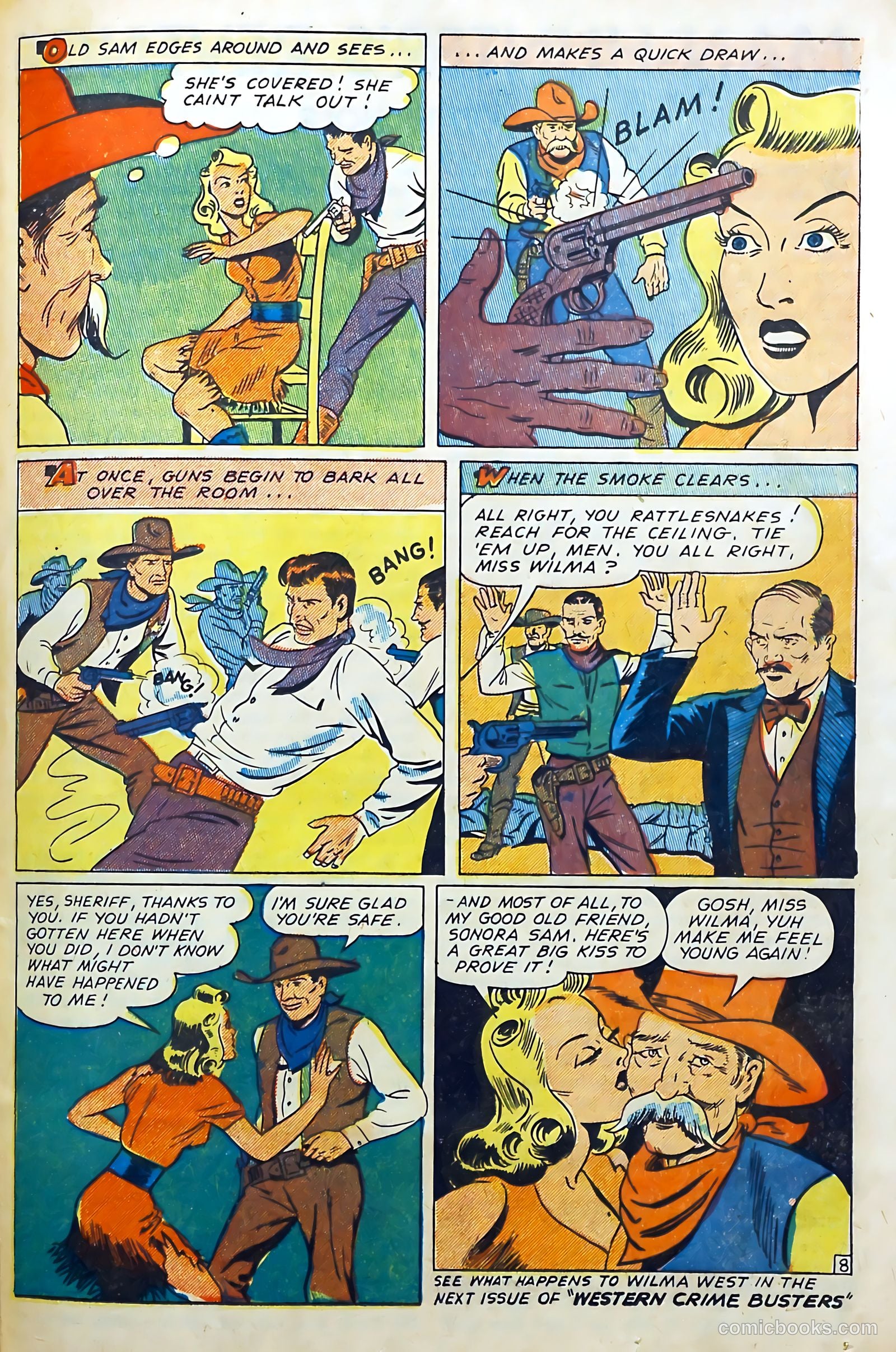 Western Crime Busters #5 (1951) — page 25 of 36