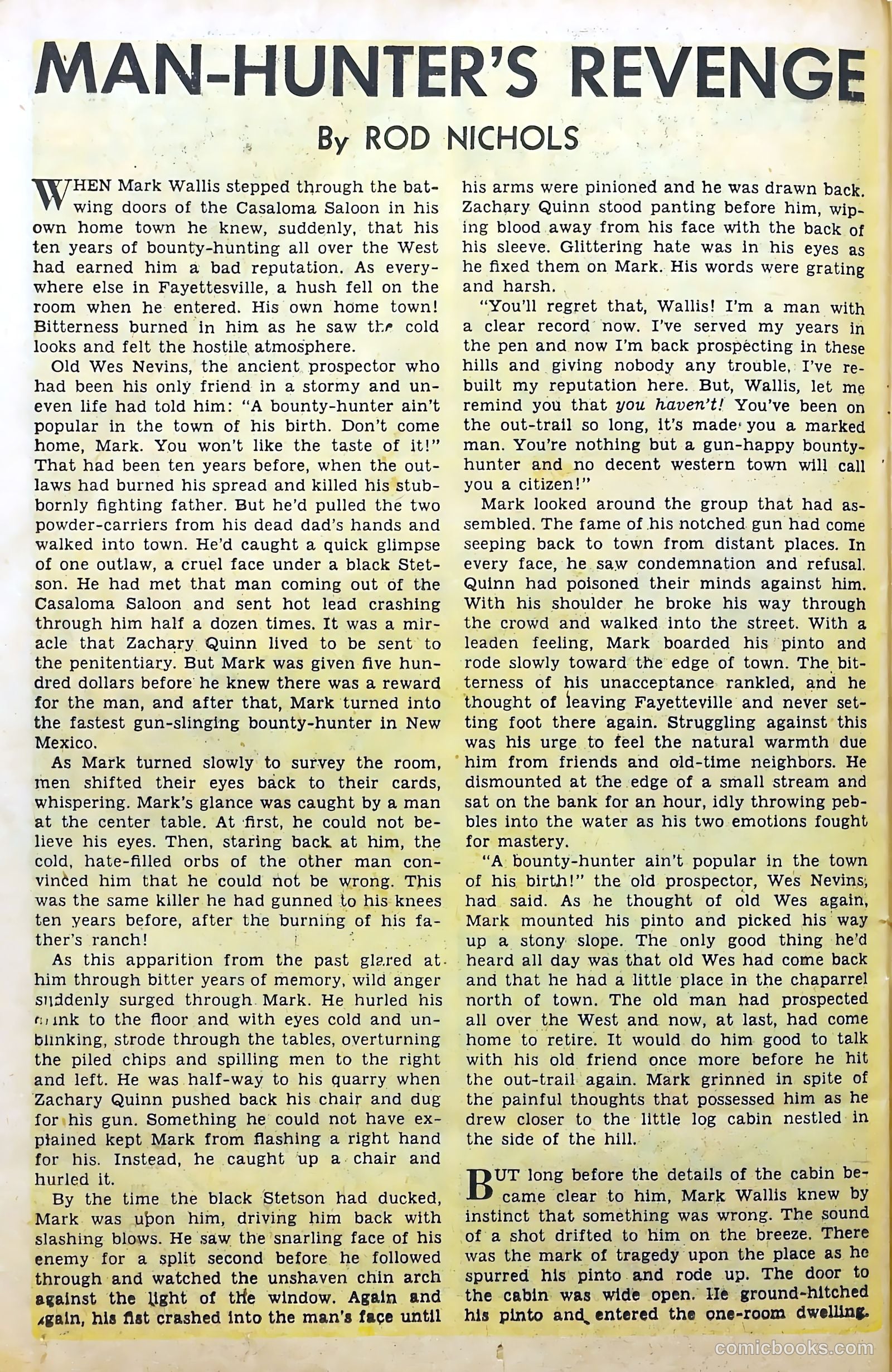 Western Crime Busters #5 (1951) — page 26 of 36