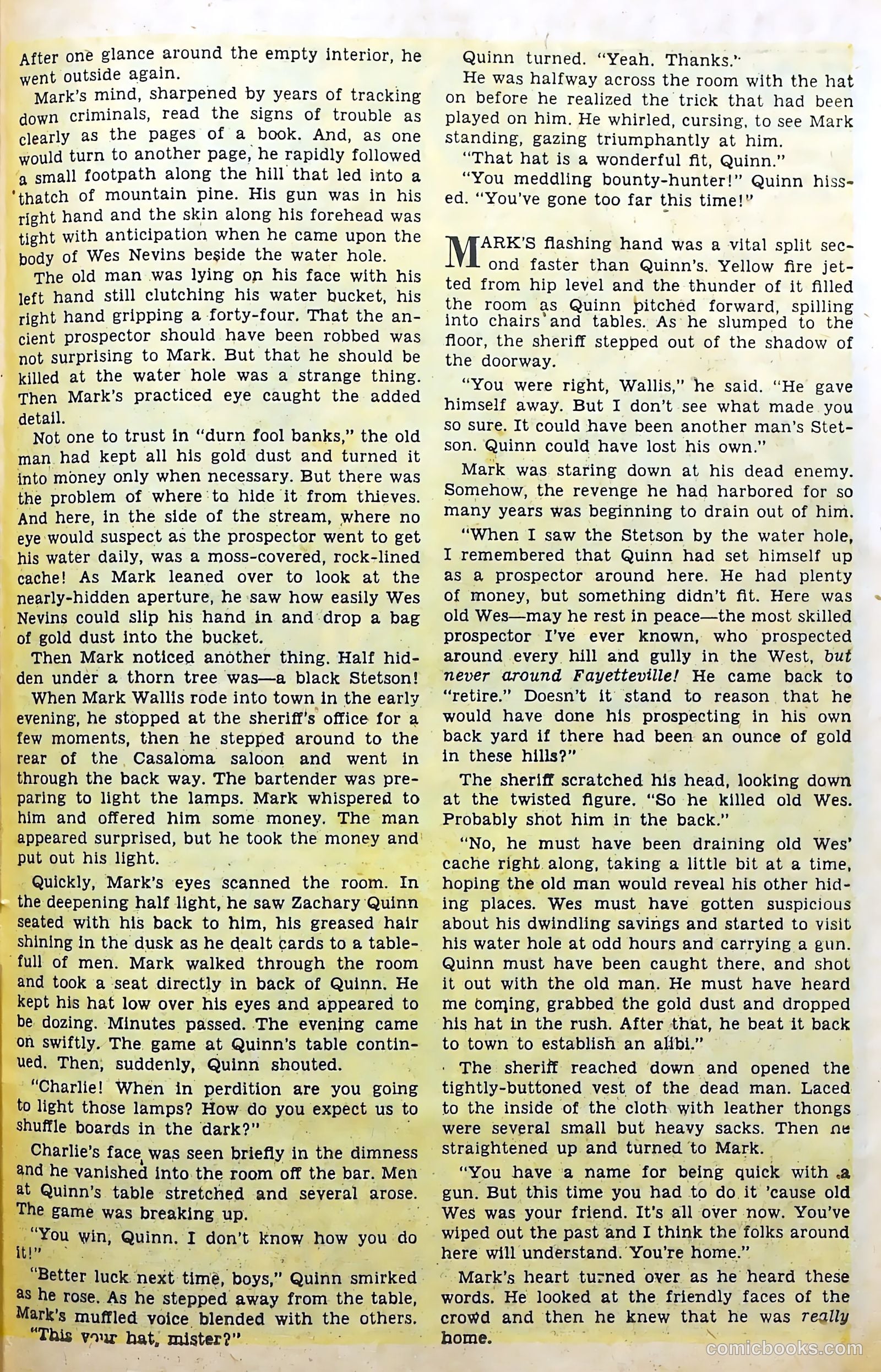 Western Crime Busters #5 (1951) — page 27 of 36