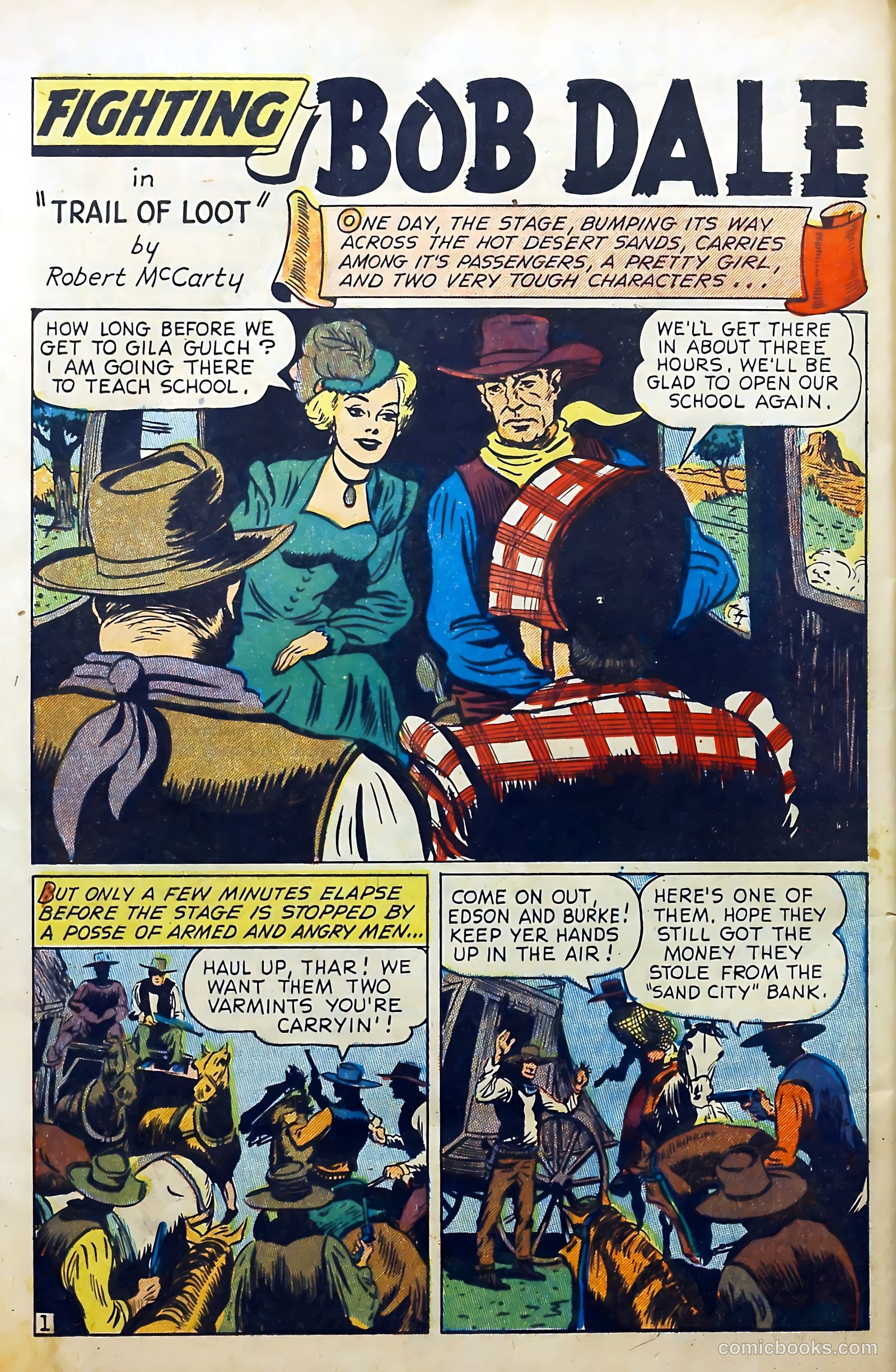 Western Crime Busters #5 (1951) — page 28 of 36