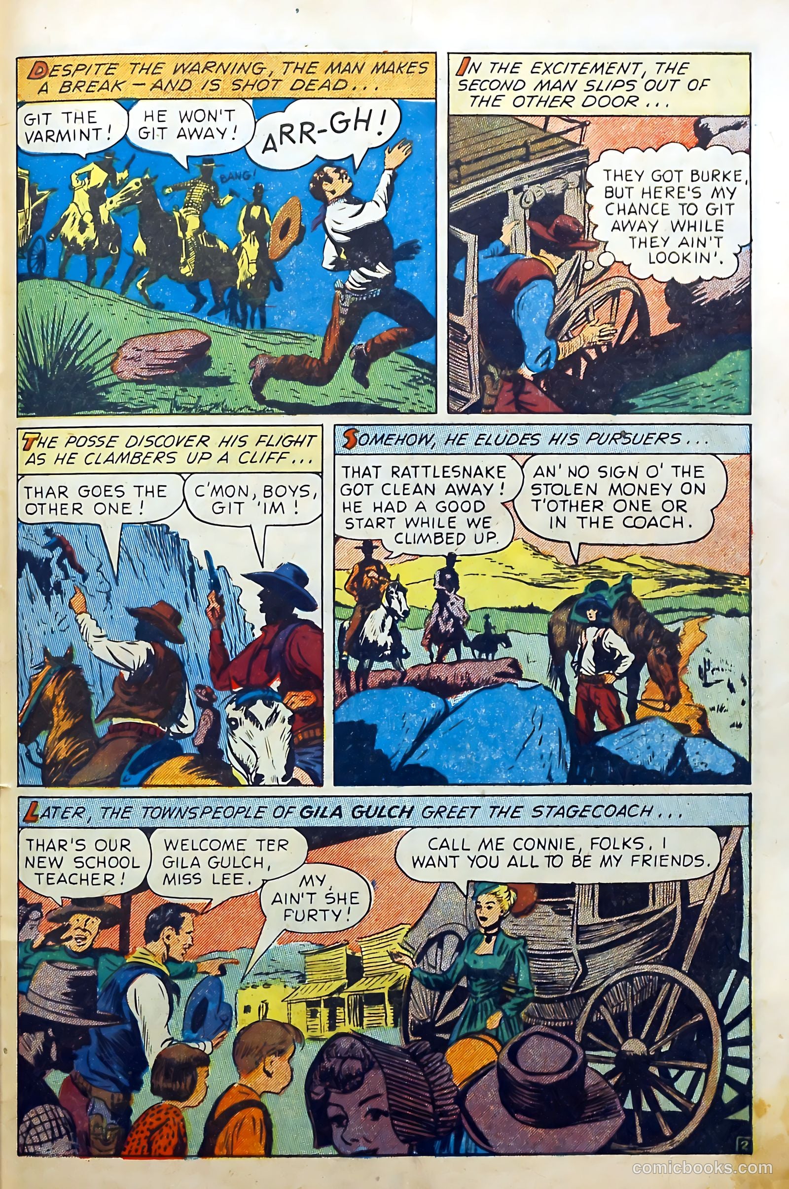 Western Crime Busters #5 (1951) — page 29 of 36