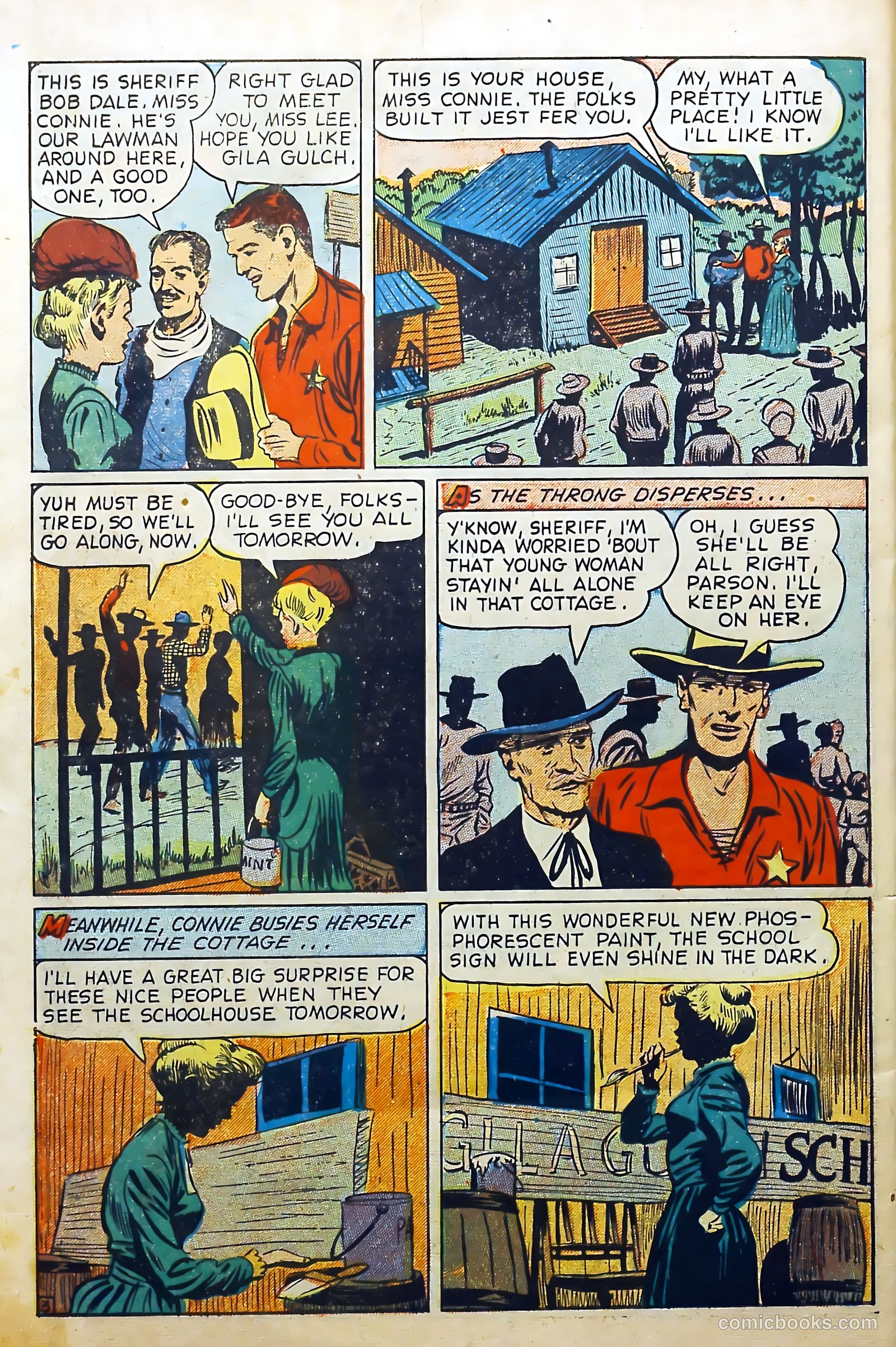Western Crime Busters #5 (1951) — page 30 of 36
