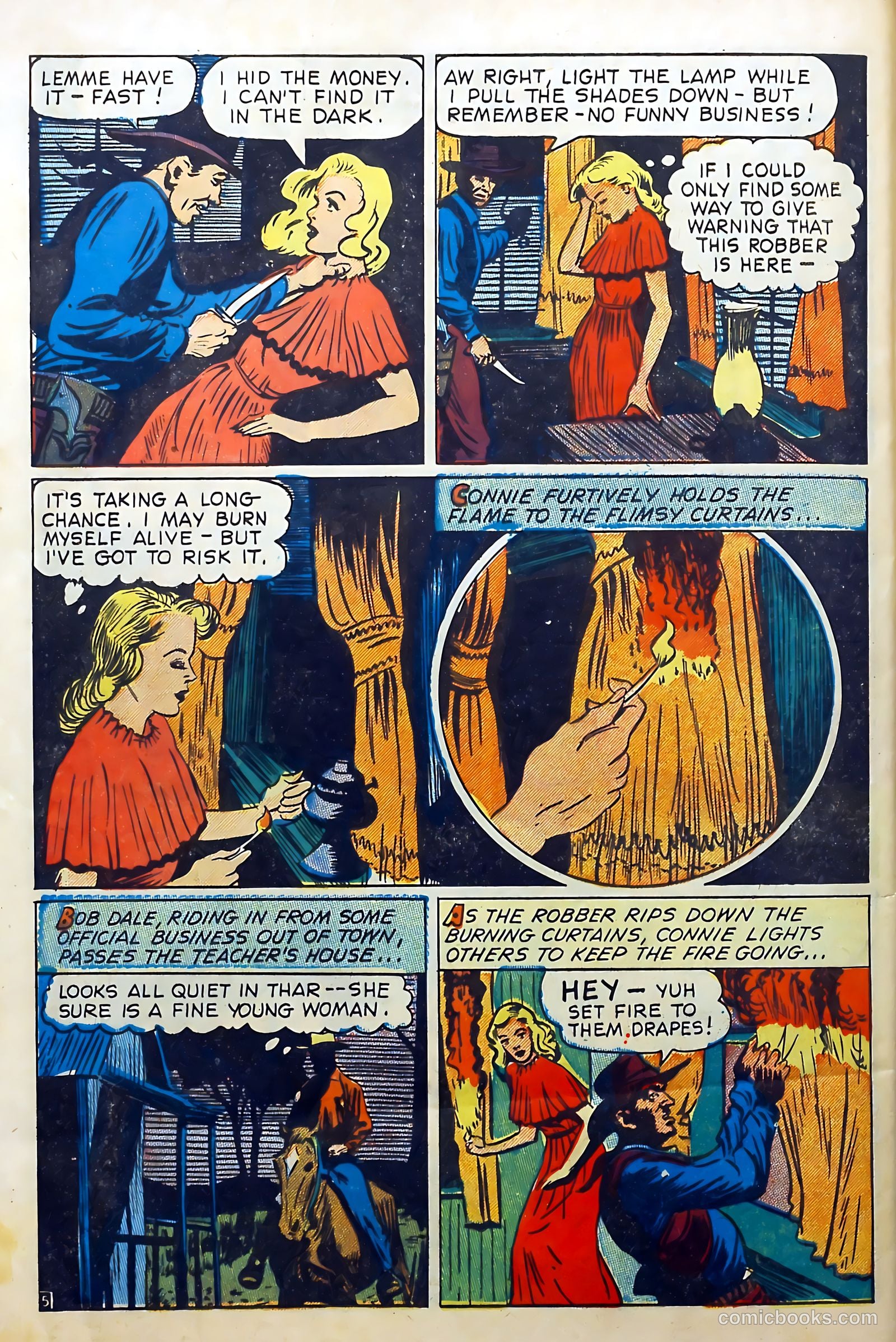 Western Crime Busters #5 (1951) — page 32 of 36