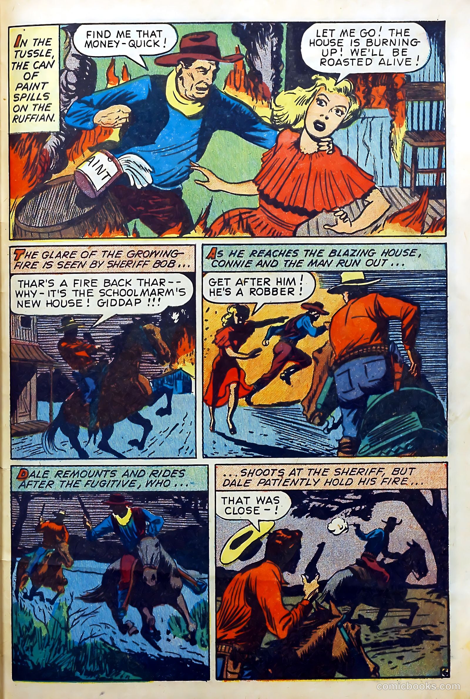 Western Crime Busters #5 (1951) — page 33 of 36