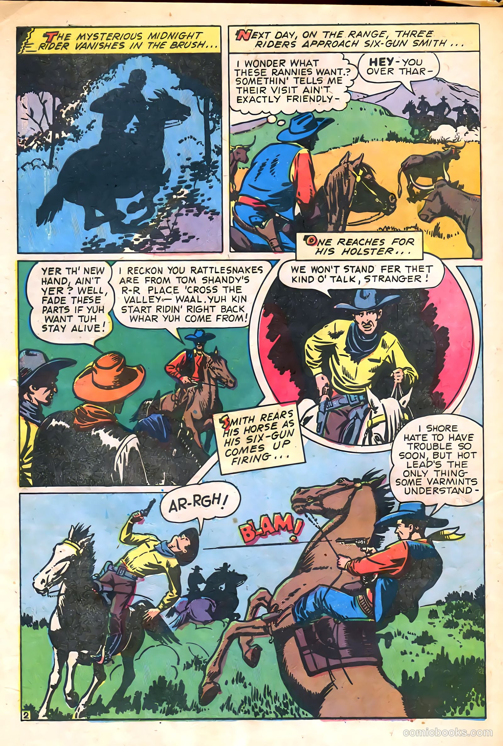 Western Crime Busters #6 (1951) — page 4 of 36