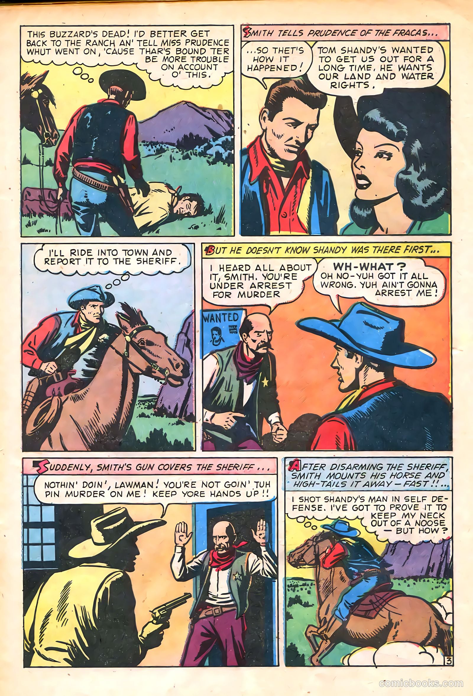 Western Crime Busters #6 (1951) — page 5 of 36