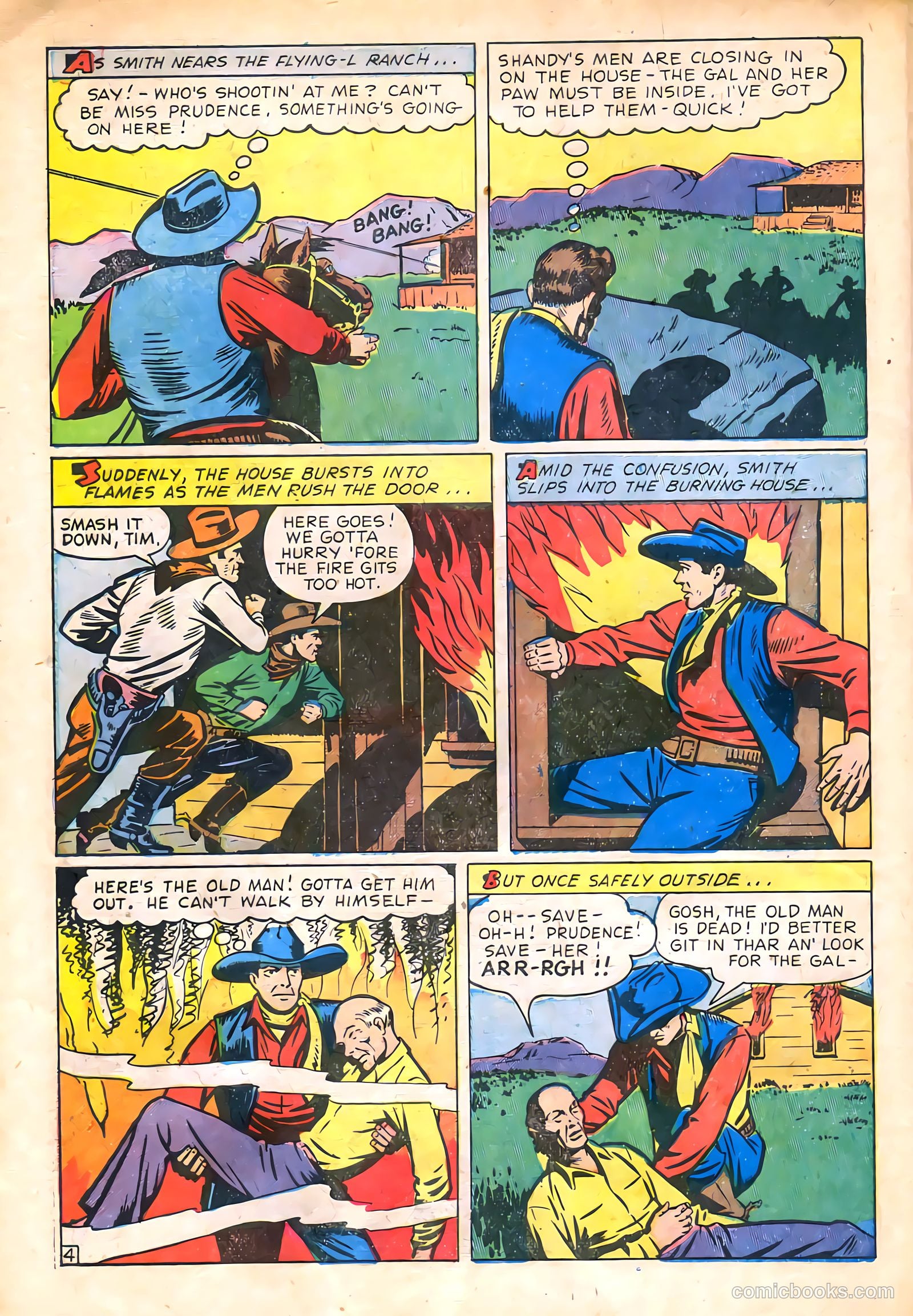Western Crime Busters #6 (1951) — page 6 of 36