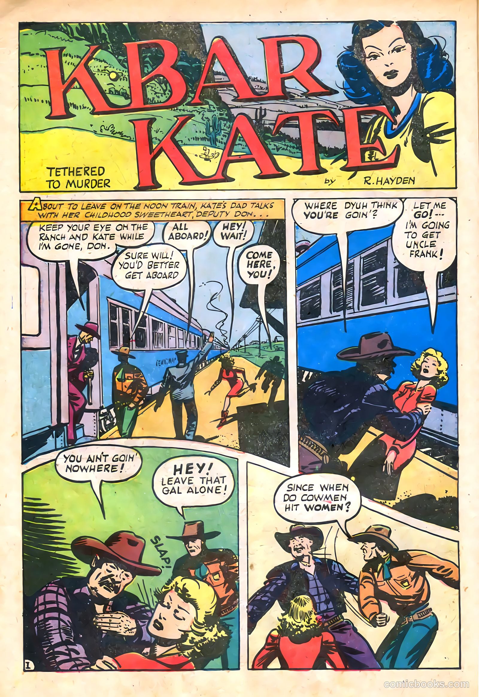 Western Crime Busters #6 (1951) — page 10 of 36