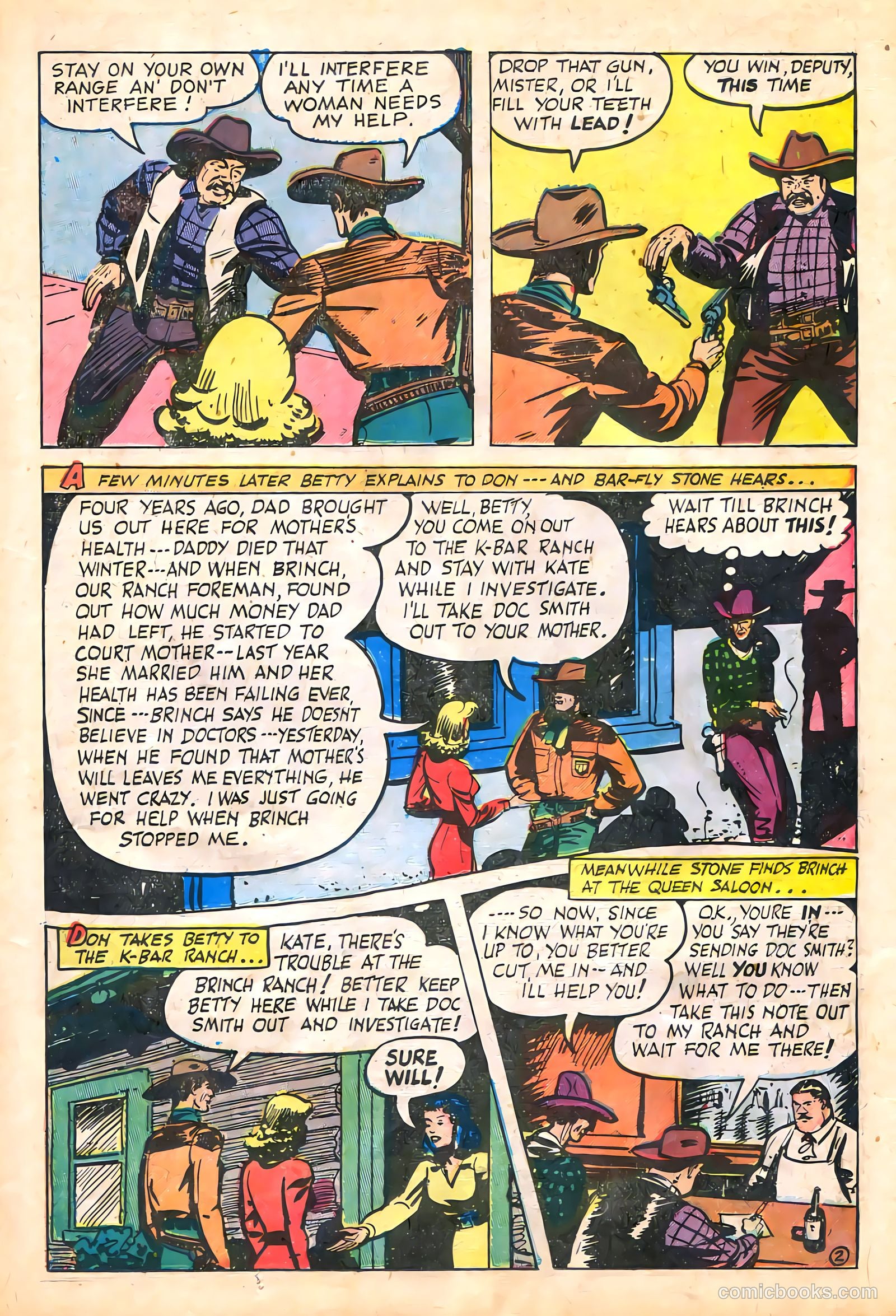 Western Crime Busters #6 (1951) — page 11 of 36