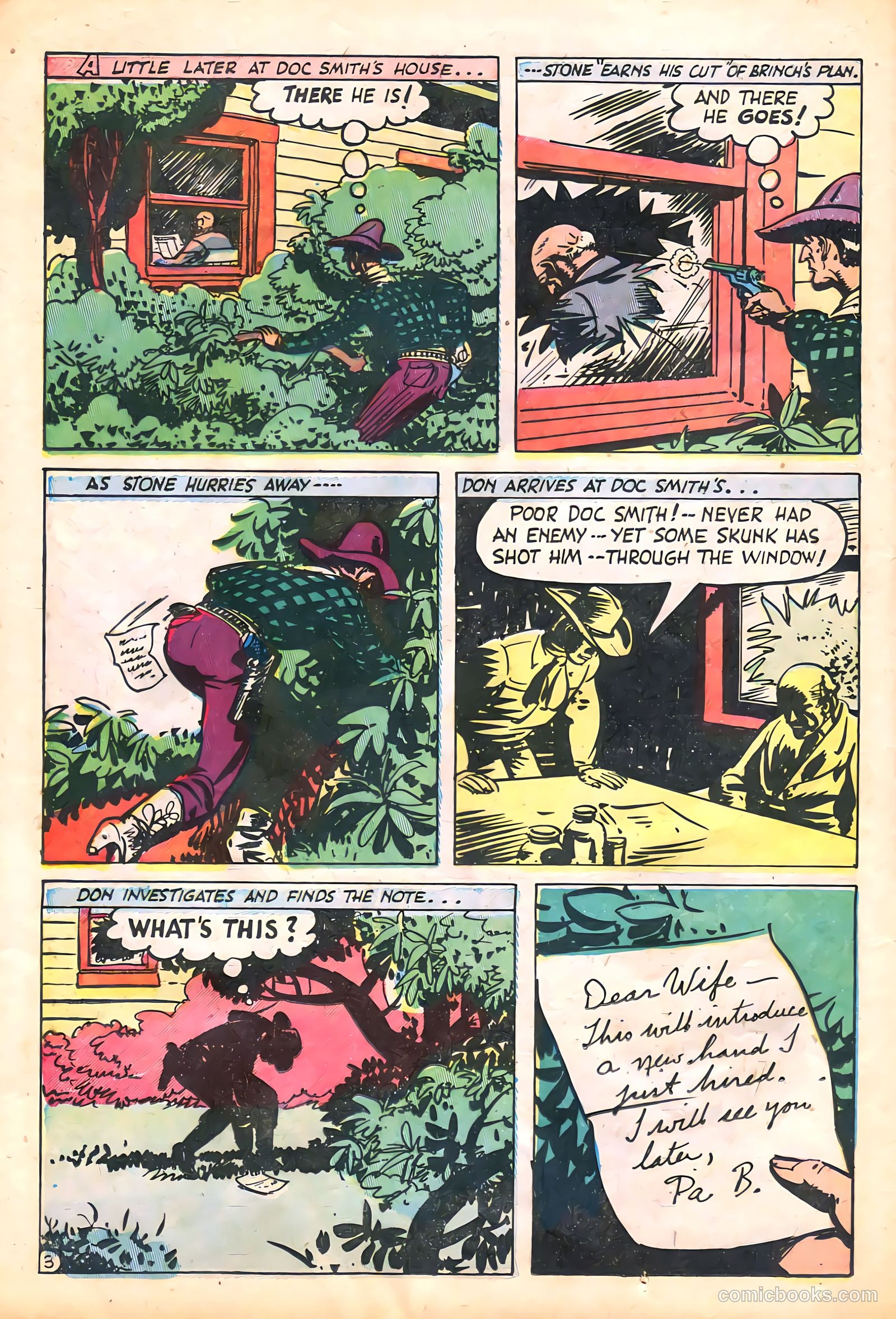 Western Crime Busters #6 (1951) — page 12 of 36