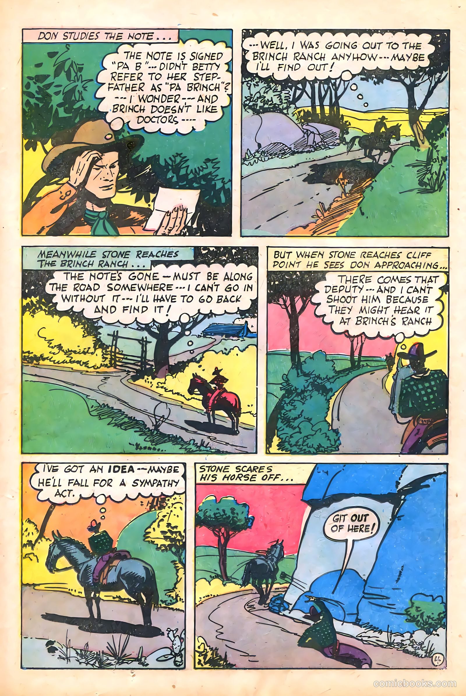 Western Crime Busters #6 (1951) — page 13 of 36