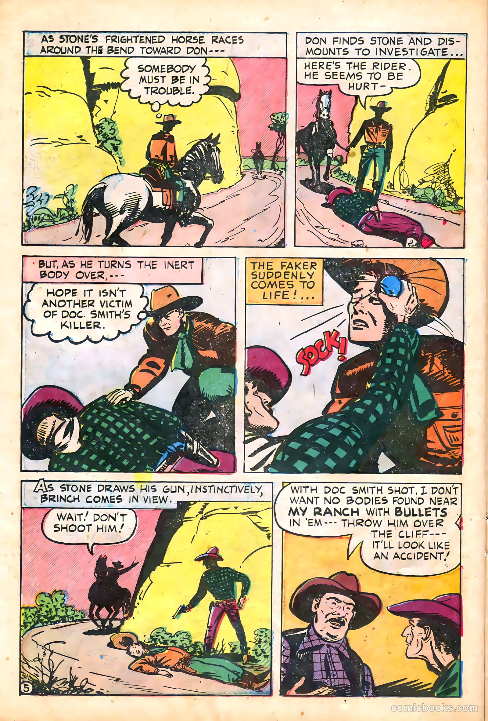 Western Crime Busters #6 (1951) — page 14 of 36