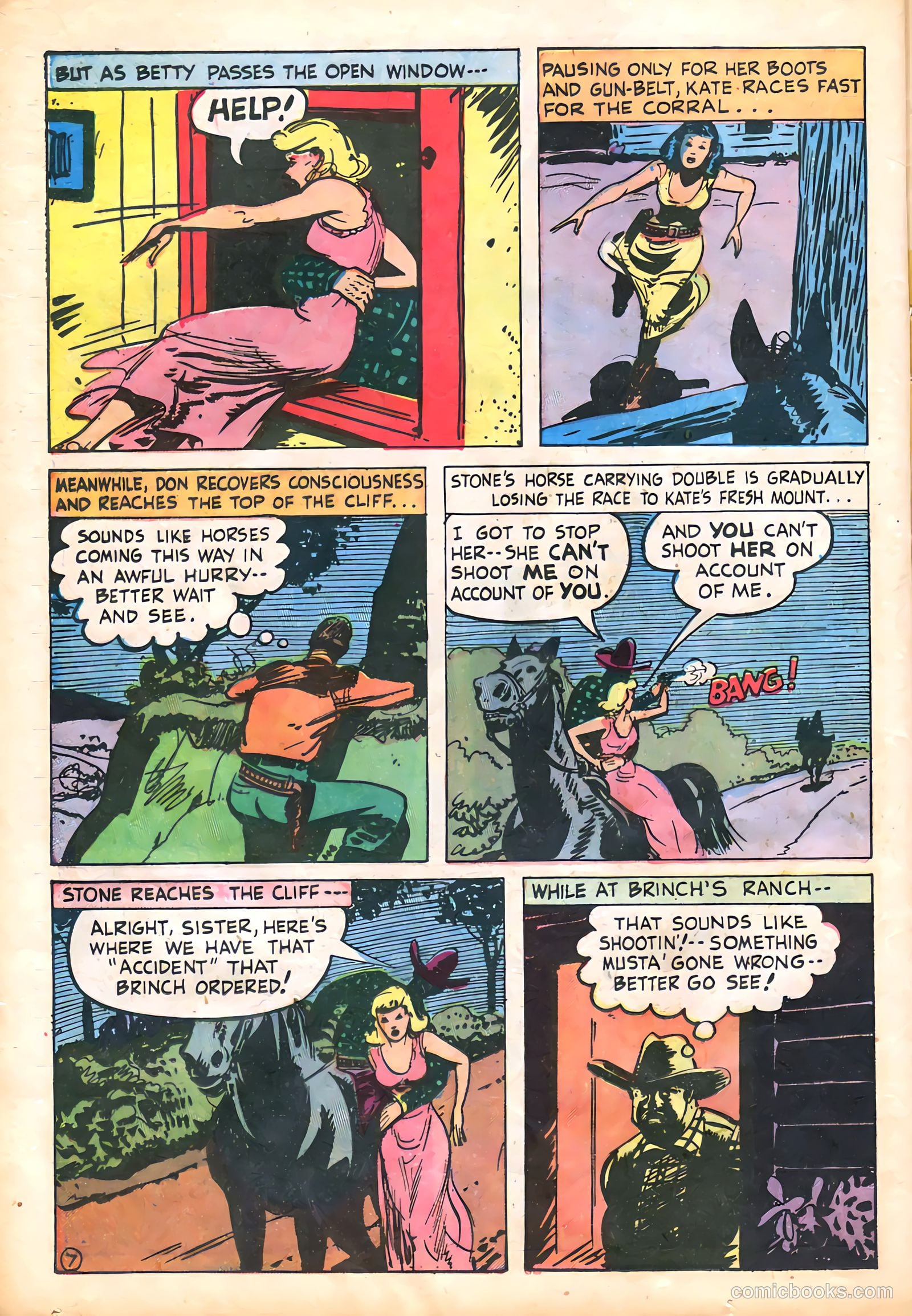 Western Crime Busters #6 (1951) — page 16 of 36